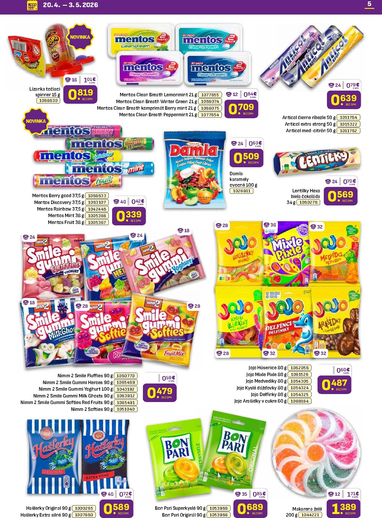 libex - Nový leták Libex od pondelka, 20.04.2026 do nedele, 03.05.2026 - page: 5