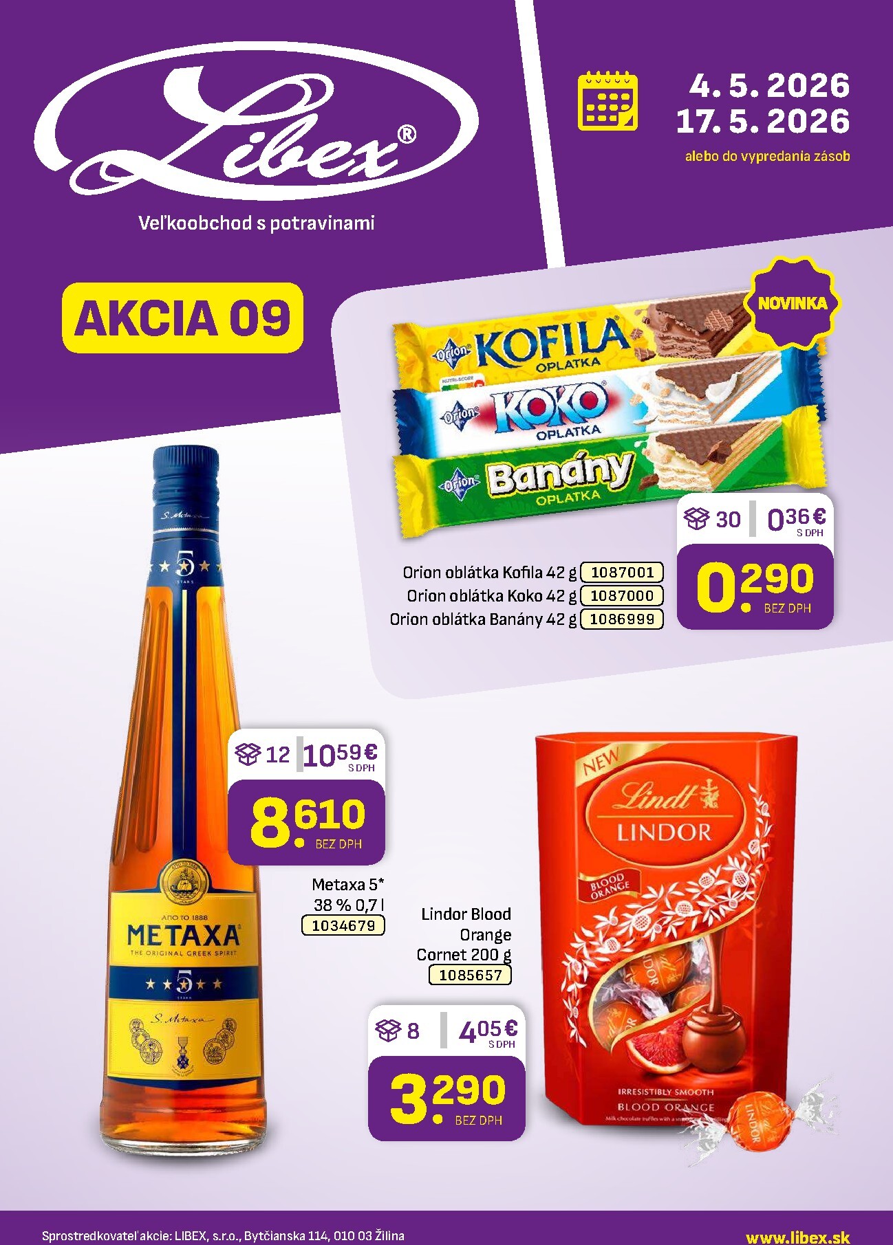 libex - Nový leták Libex od pondelka, 04.05.2026 do nedele, 17.05.2026