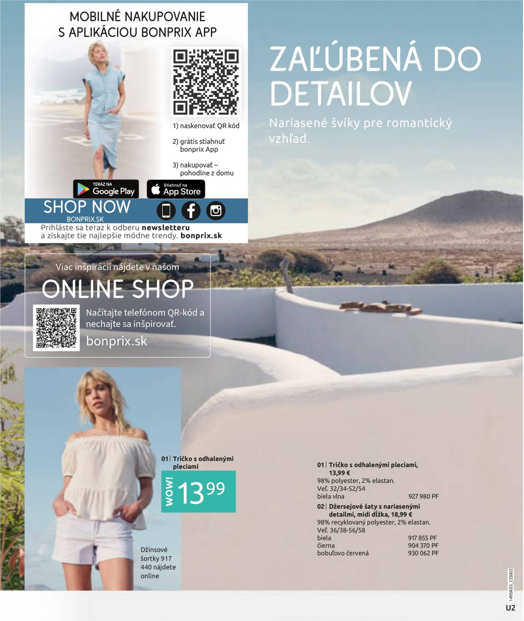 bonprix - Bonprix - Biele kombinácie leták platný od 01.07. - 27.08. - page: 2 bonprix - Bonprix - Biele kombinácie leták platný od 01.07. - 27.08. - page: 2
