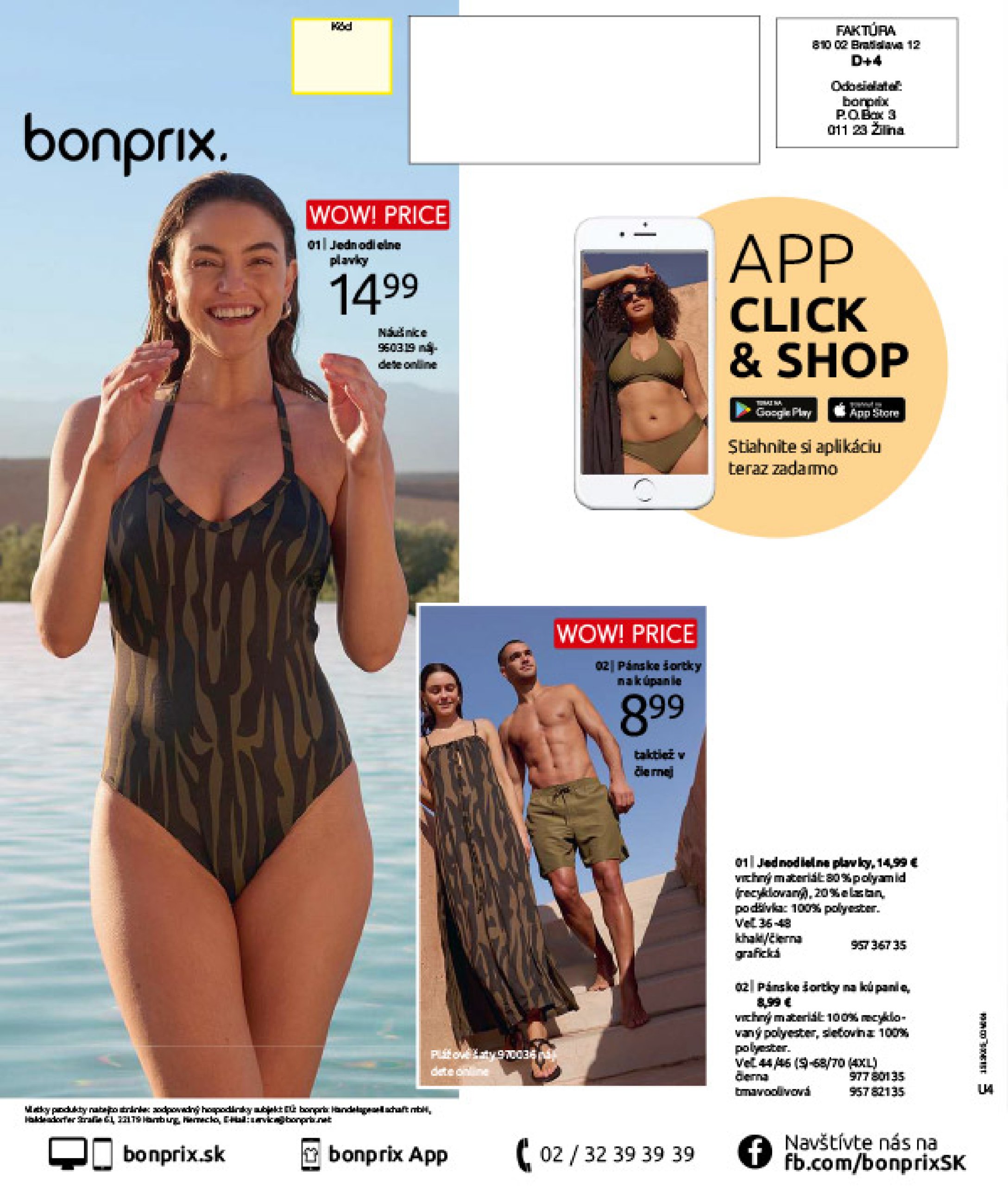 bonprix - Leták Bonprix - Dovolenkové essentials kúsky platný od 16.06. do 28.07. - page: 76 bonprix - Leták Bonprix - Dovolenkové essentials kúsky platný od 16.06. do 28.07. - page: 76