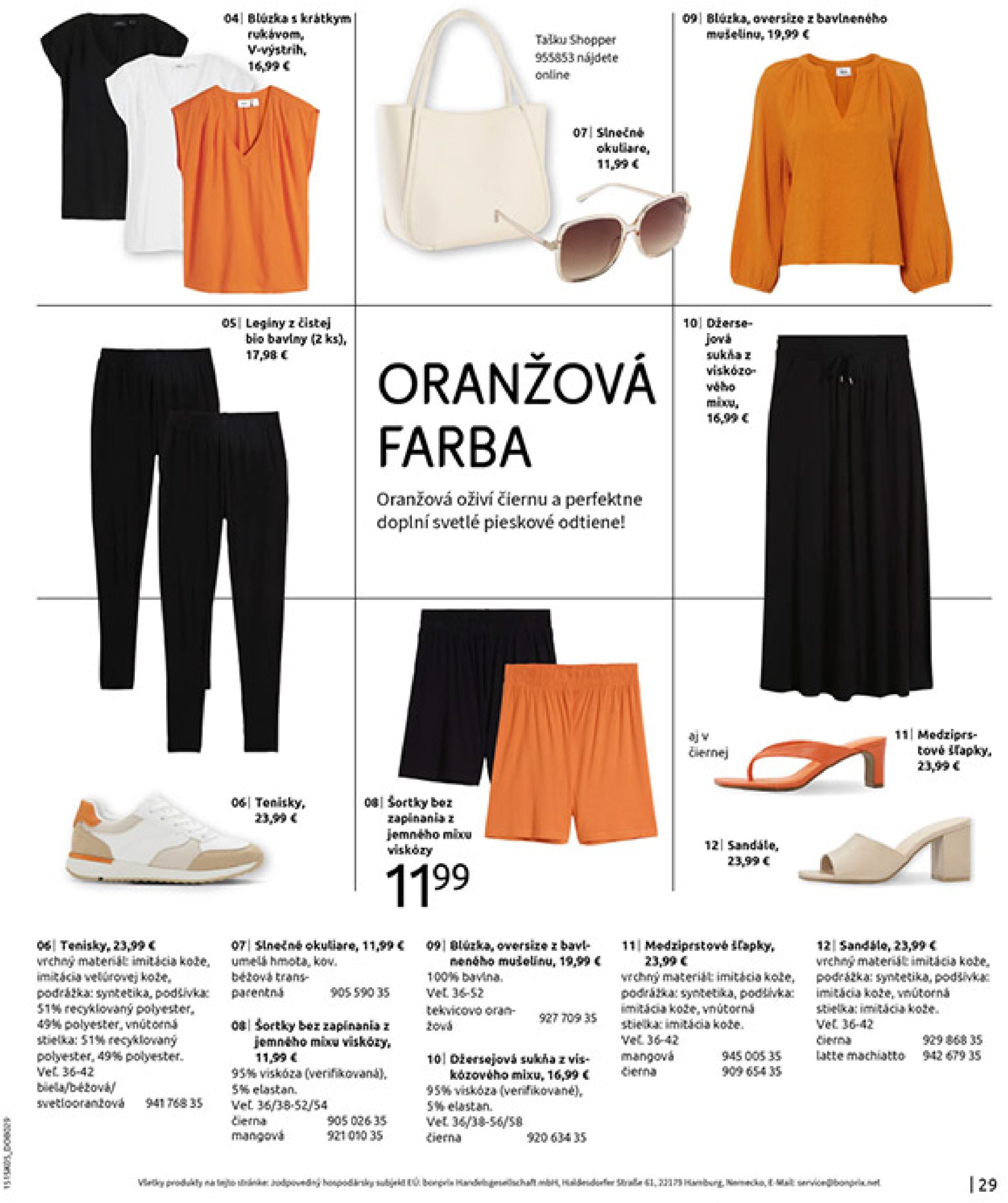 bonprix - Leták Bonprix - Dovolenkové essentials kúsky platný od 16.06. do 28.07. - page: 31 bonprix - Leták Bonprix - Dovolenkové essentials kúsky platný od 16.06. do 28.07. - page: 31