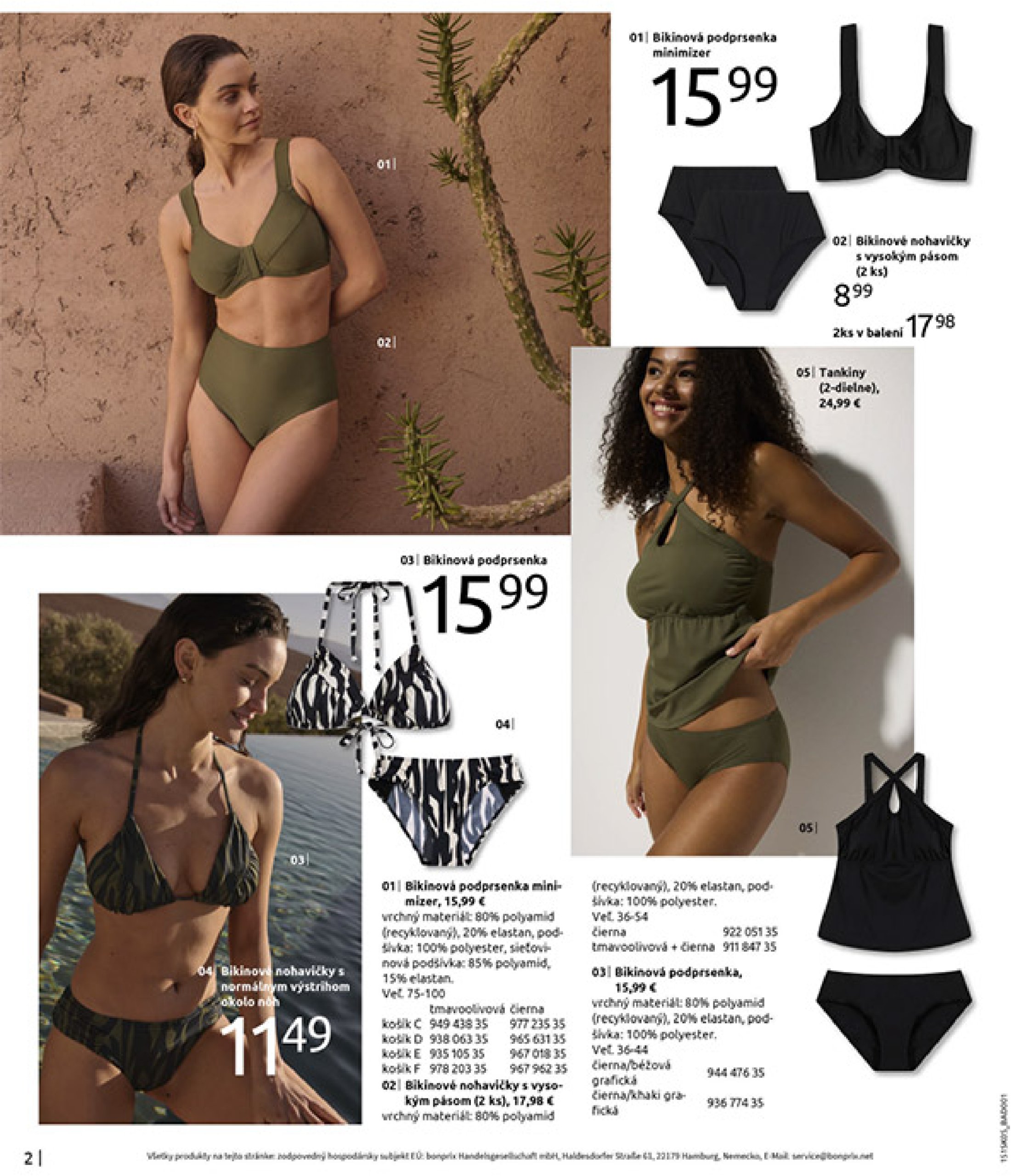 bonprix - Leták Bonprix - Dovolenkové essentials kúsky platný od 16.06. do 28.07. - page: 4 bonprix - Leták Bonprix - Dovolenkové essentials kúsky platný od 16.06. do 28.07. - page: 4