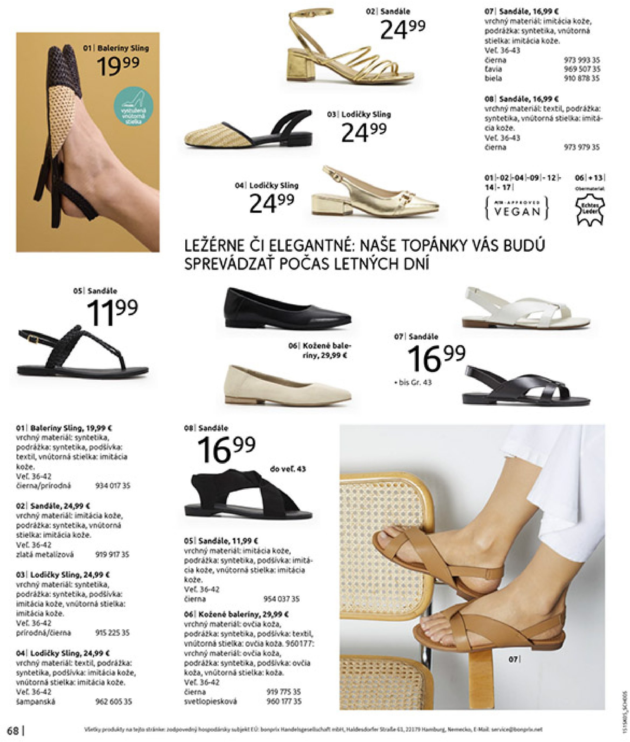 bonprix - Leták Bonprix - Dovolenkové essentials kúsky platný od 16.06. do 28.07. - page: 70 bonprix - Leták Bonprix - Dovolenkové essentials kúsky platný od 16.06. do 28.07. - page: 70
