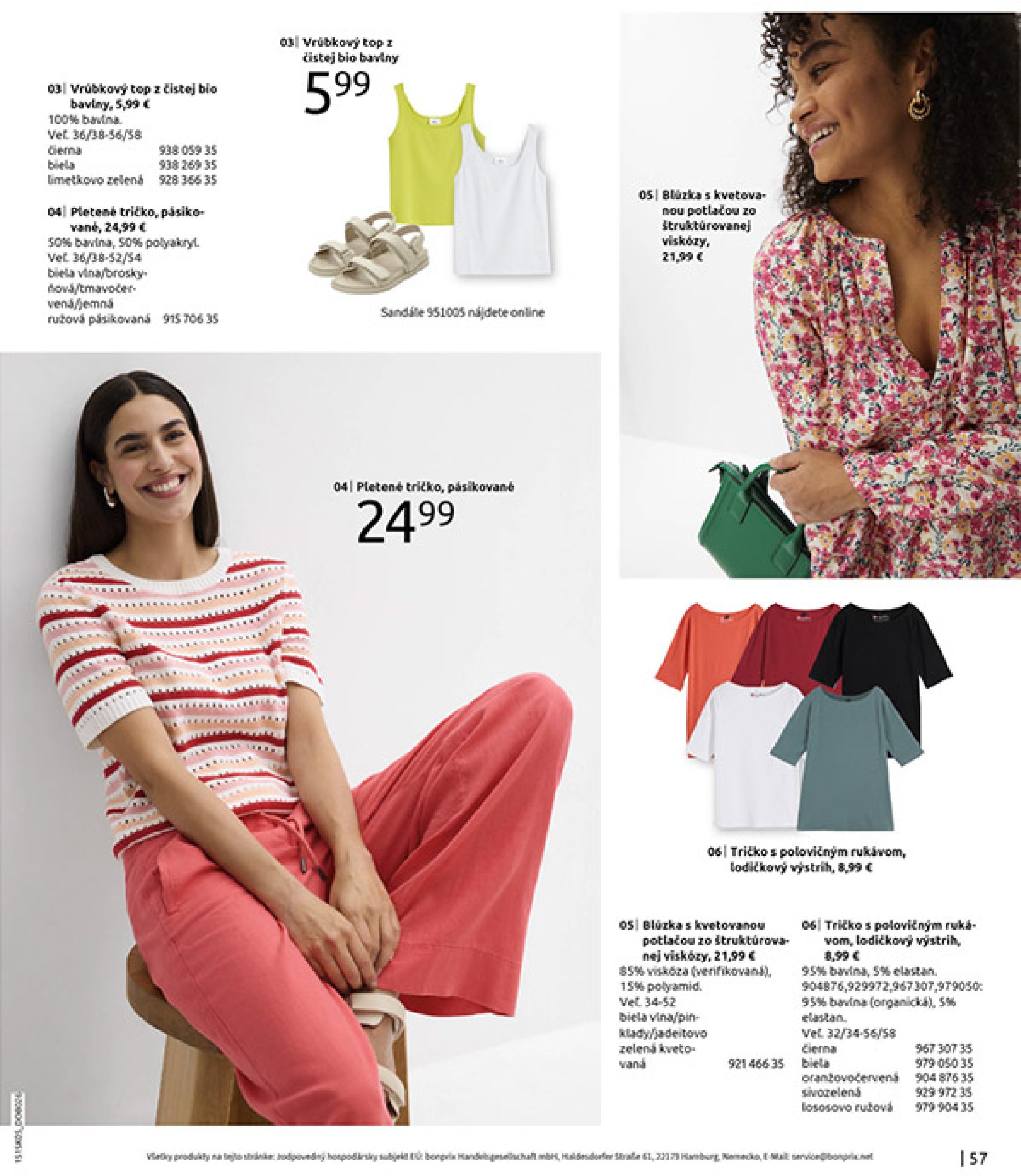 bonprix - Leták Bonprix - Dovolenkové essentials kúsky platný od 16.06. do 28.07. - page: 59 bonprix - Leták Bonprix - Dovolenkové essentials kúsky platný od 16.06. do 28.07. - page: 59