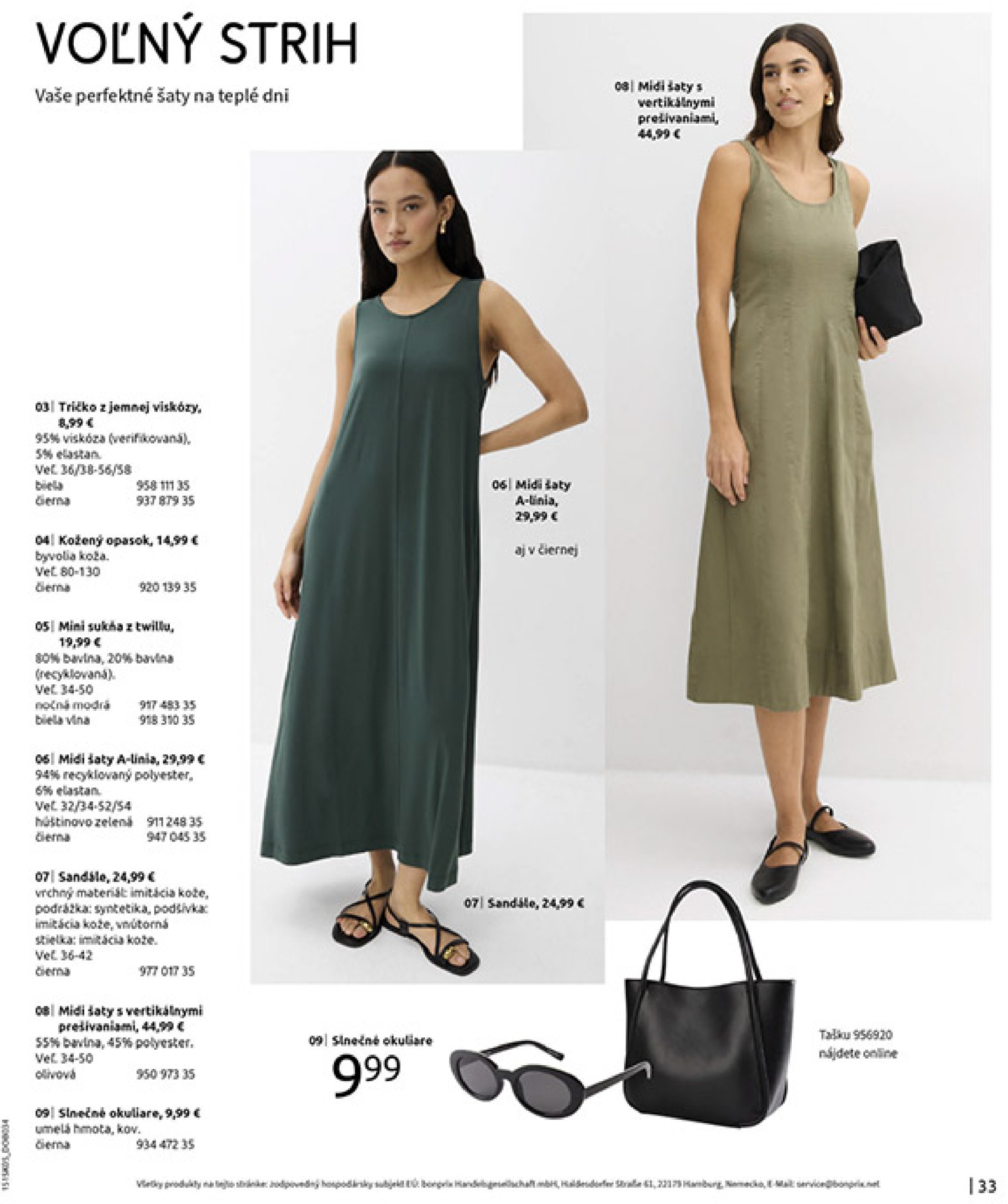 bonprix - Leták Bonprix - Dovolenkové essentials kúsky platný od 16.06. do 28.07. - page: 35 bonprix - Leták Bonprix - Dovolenkové essentials kúsky platný od 16.06. do 28.07. - page: 35