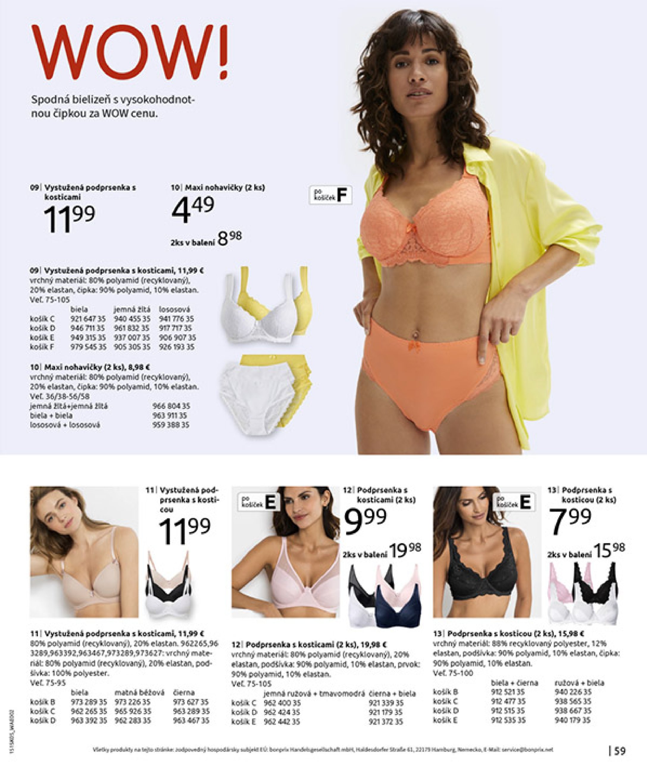 bonprix - Leták Bonprix - Dovolenkové essentials kúsky platný od 16.06. do 28.07. - page: 61 bonprix - Leták Bonprix - Dovolenkové essentials kúsky platný od 16.06. do 28.07. - page: 61
