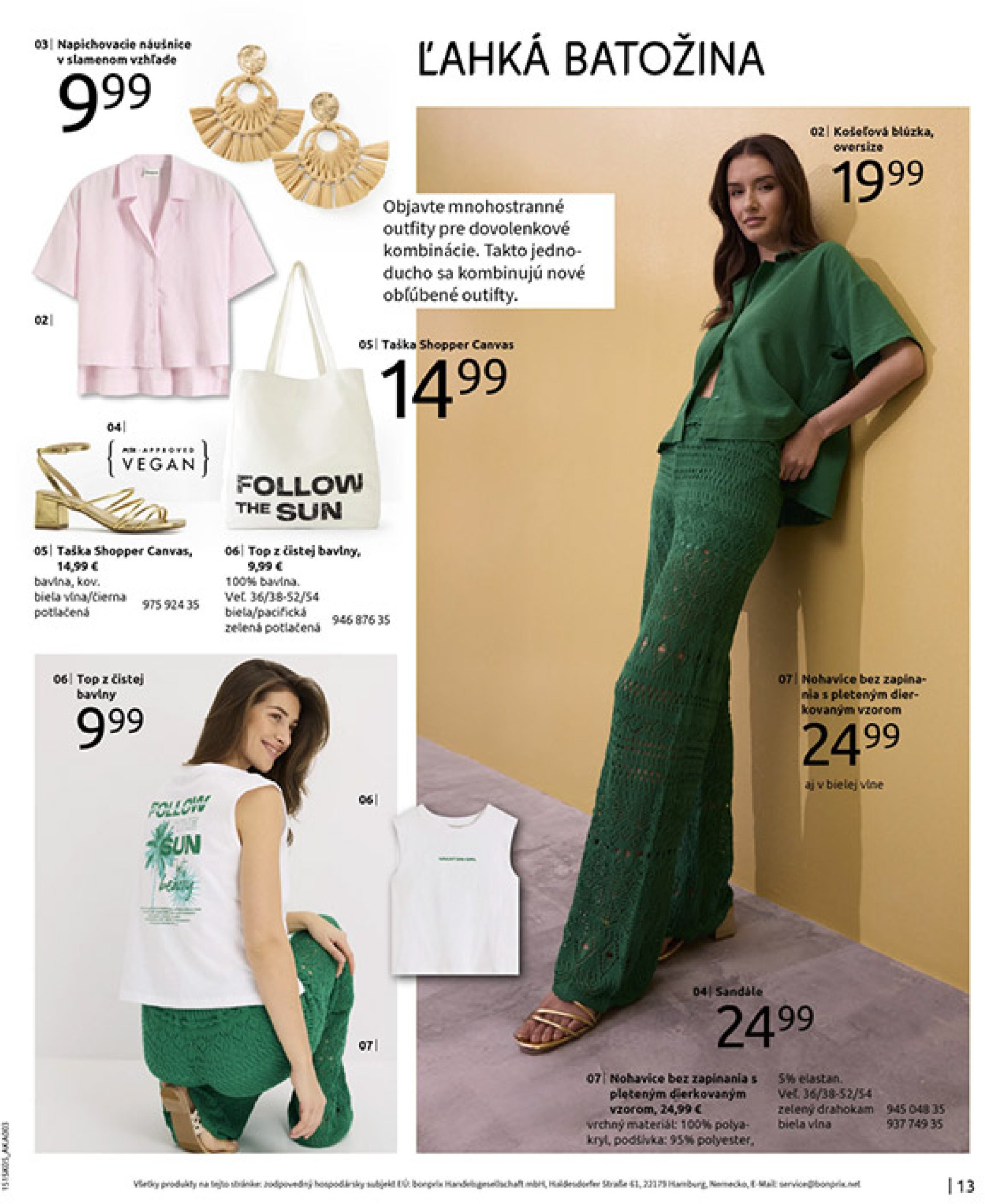 bonprix - Leták Bonprix - Dovolenkové essentials kúsky platný od 16.06. do 28.07. - page: 15 bonprix - Leták Bonprix - Dovolenkové essentials kúsky platný od 16.06. do 28.07. - page: 15