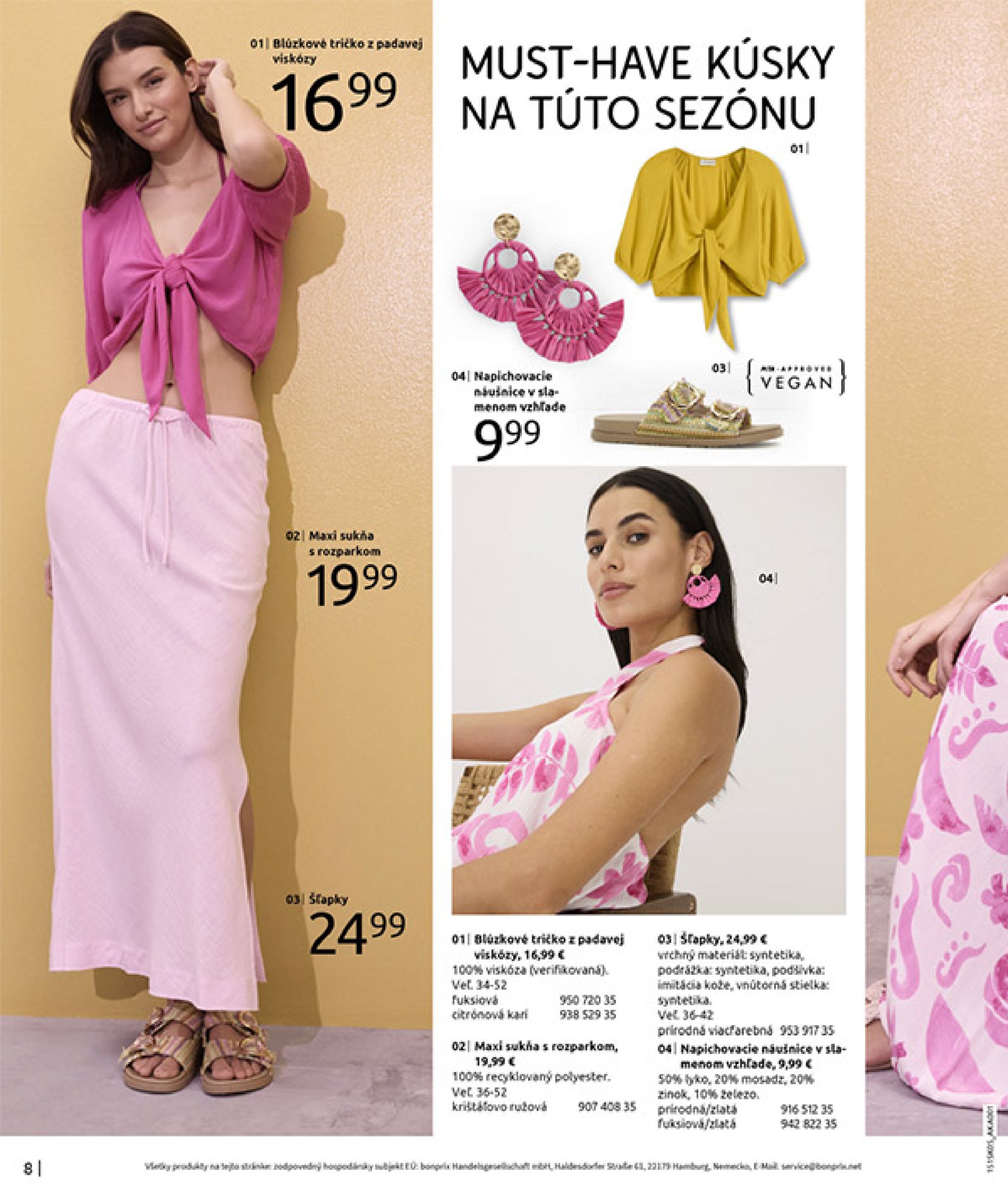 bonprix - Leták Bonprix - Dovolenkové essentials kúsky platný od 16.06. do 28.07. - page: 10 bonprix - Leták Bonprix - Dovolenkové essentials kúsky platný od 16.06. do 28.07. - page: 10