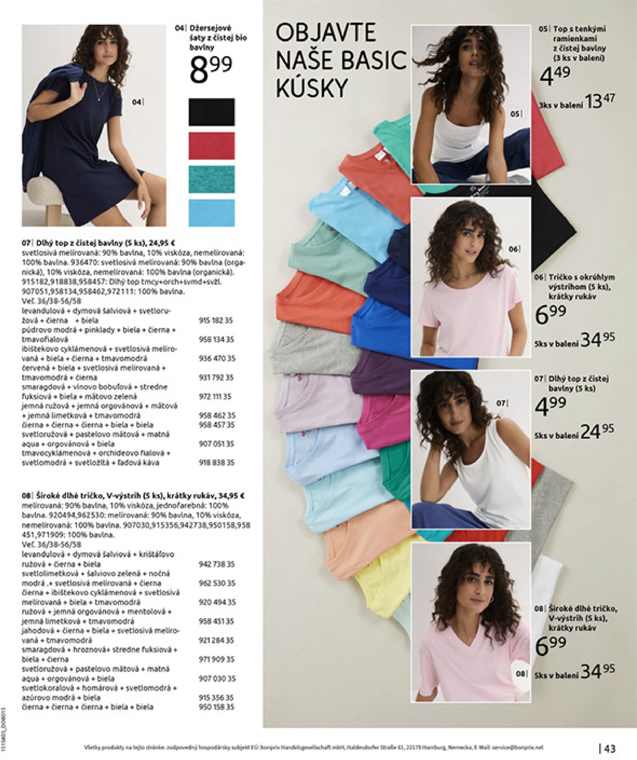 bonprix - Leták Bonprix - Dovolenkové essentials kúsky platný od 16.06. do 28.07. - page: 45 bonprix - Leták Bonprix - Dovolenkové essentials kúsky platný od 16.06. do 28.07. - page: 45