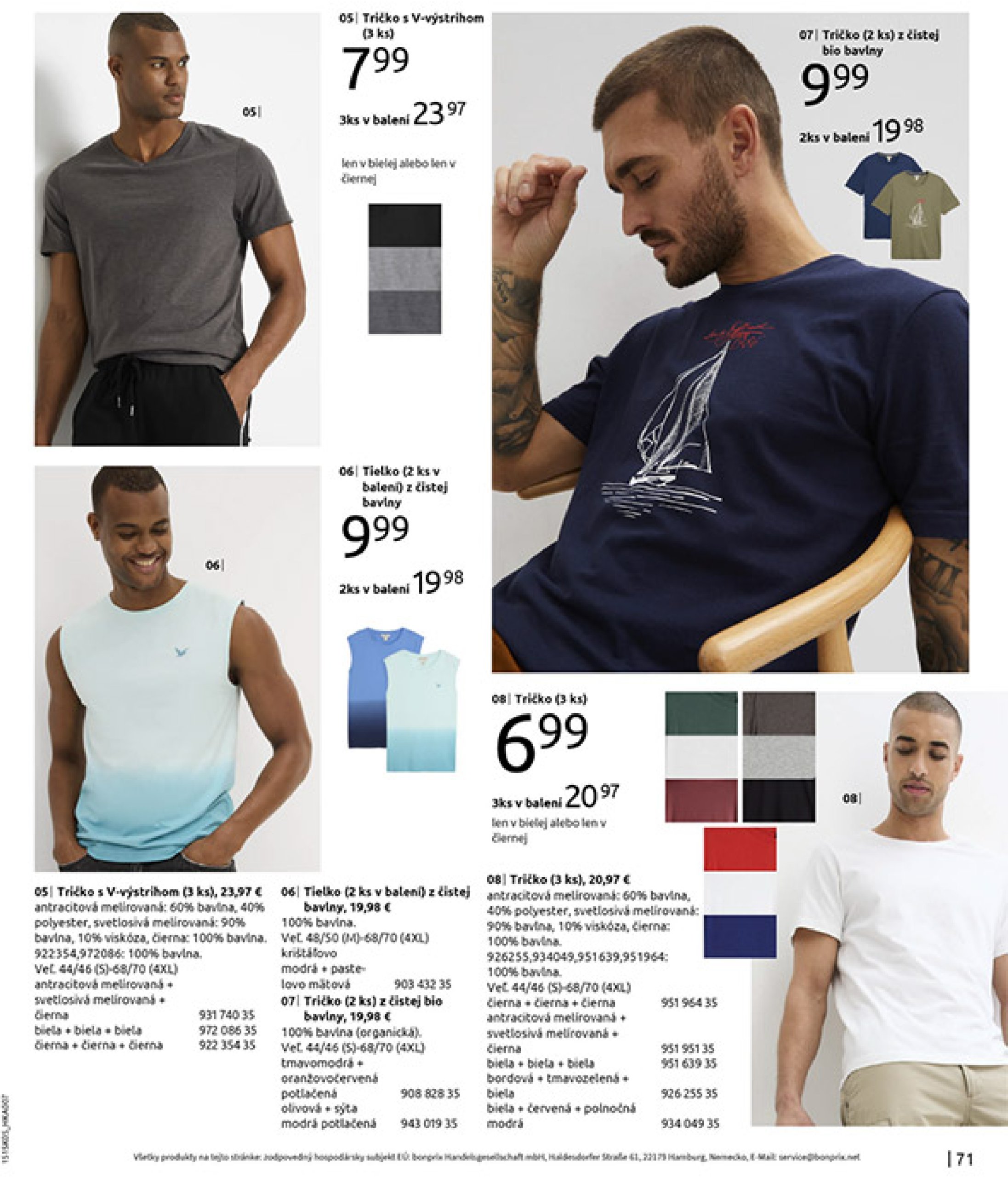 bonprix - Leták Bonprix - Dovolenkové essentials kúsky platný od 16.06. do 28.07. - page: 73 bonprix - Leták Bonprix - Dovolenkové essentials kúsky platný od 16.06. do 28.07. - page: 73