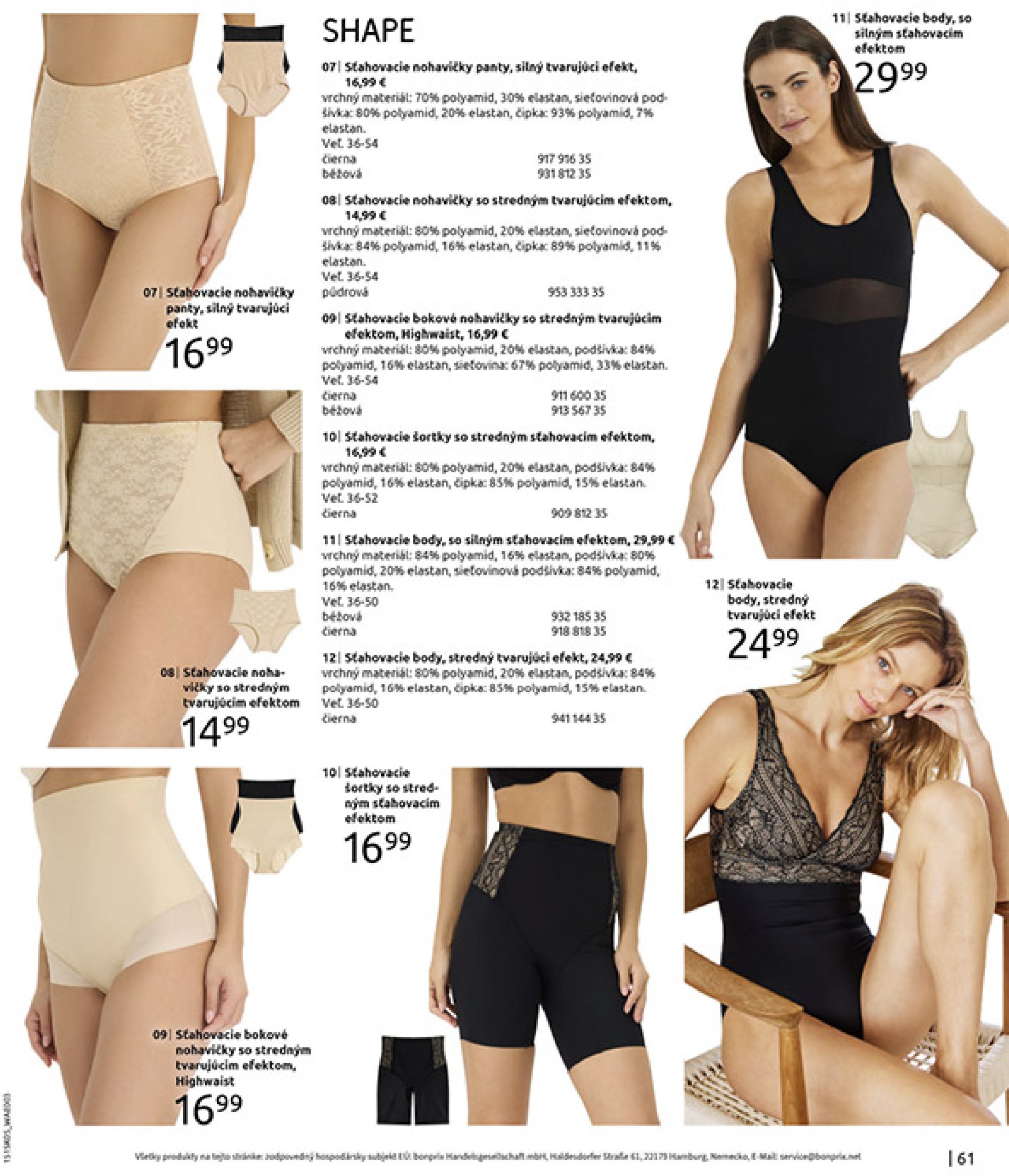 bonprix - Leták Bonprix - Dovolenkové essentials kúsky platný od 16.06. do 28.07. - page: 63 bonprix - Leták Bonprix - Dovolenkové essentials kúsky platný od 16.06. do 28.07. - page: 63