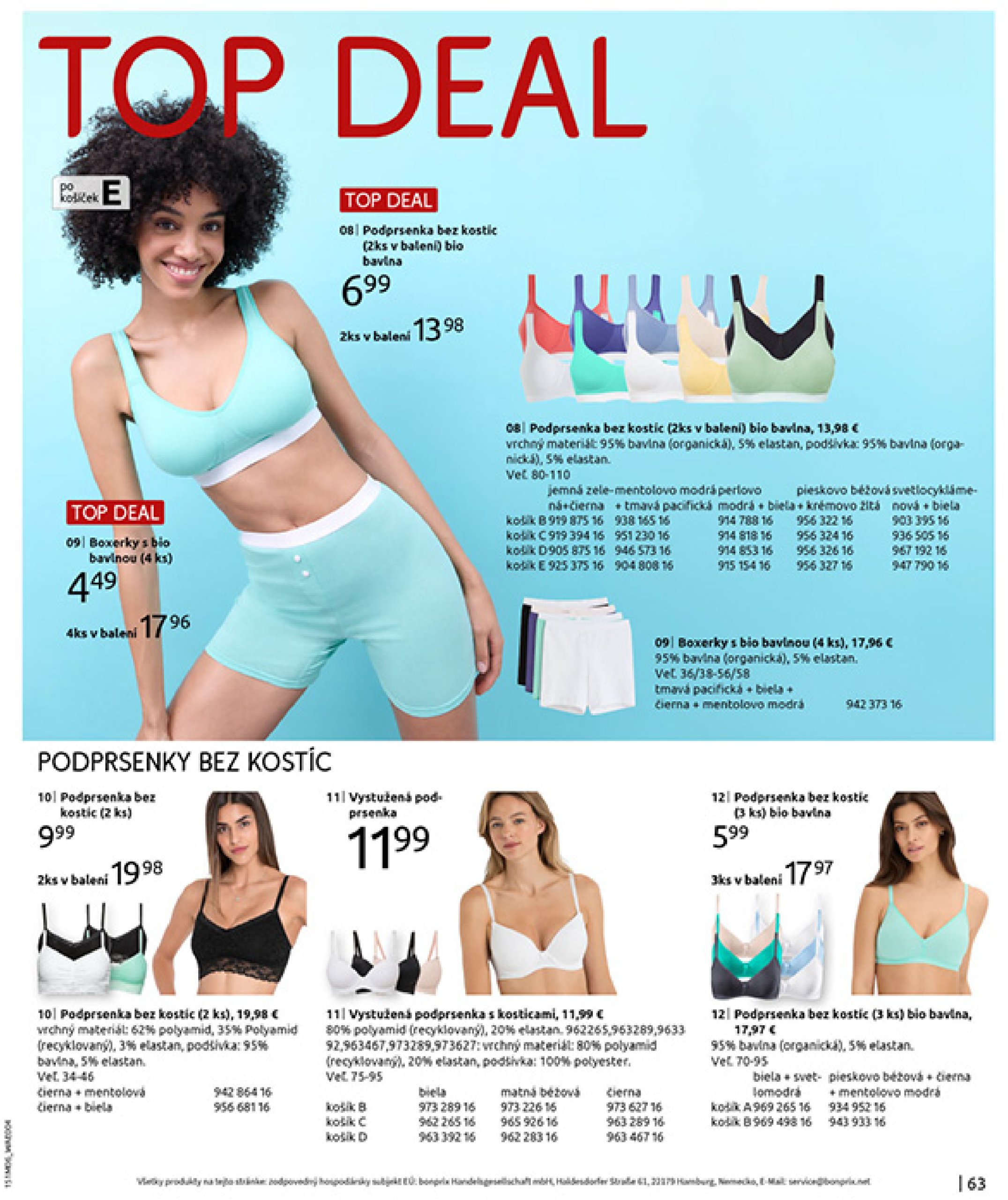 bonprix - Leták Bonprix - Letné odporúčanie platný od 16.07. do 25.08. - page: 65