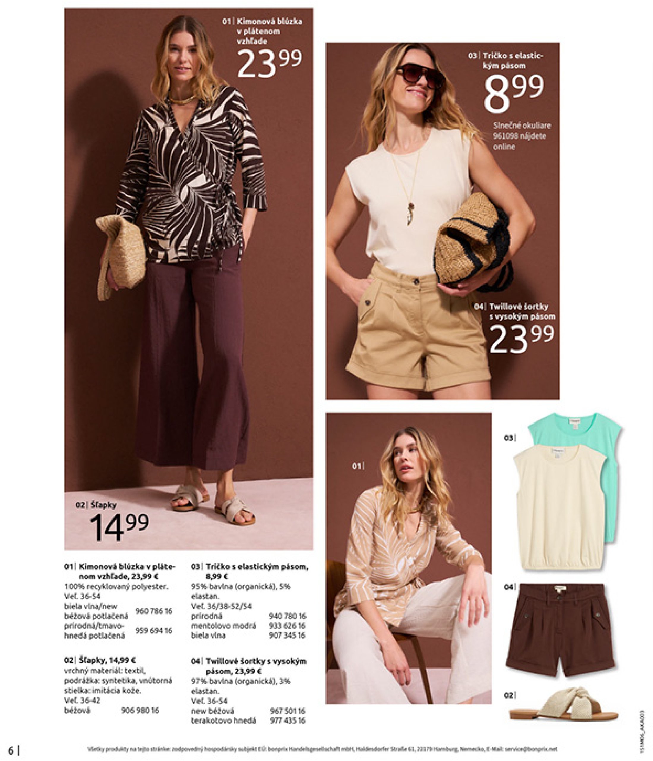 bonprix - Leták Bonprix - Letné odporúčanie platný od 16.07. do 25.08. - page: 8