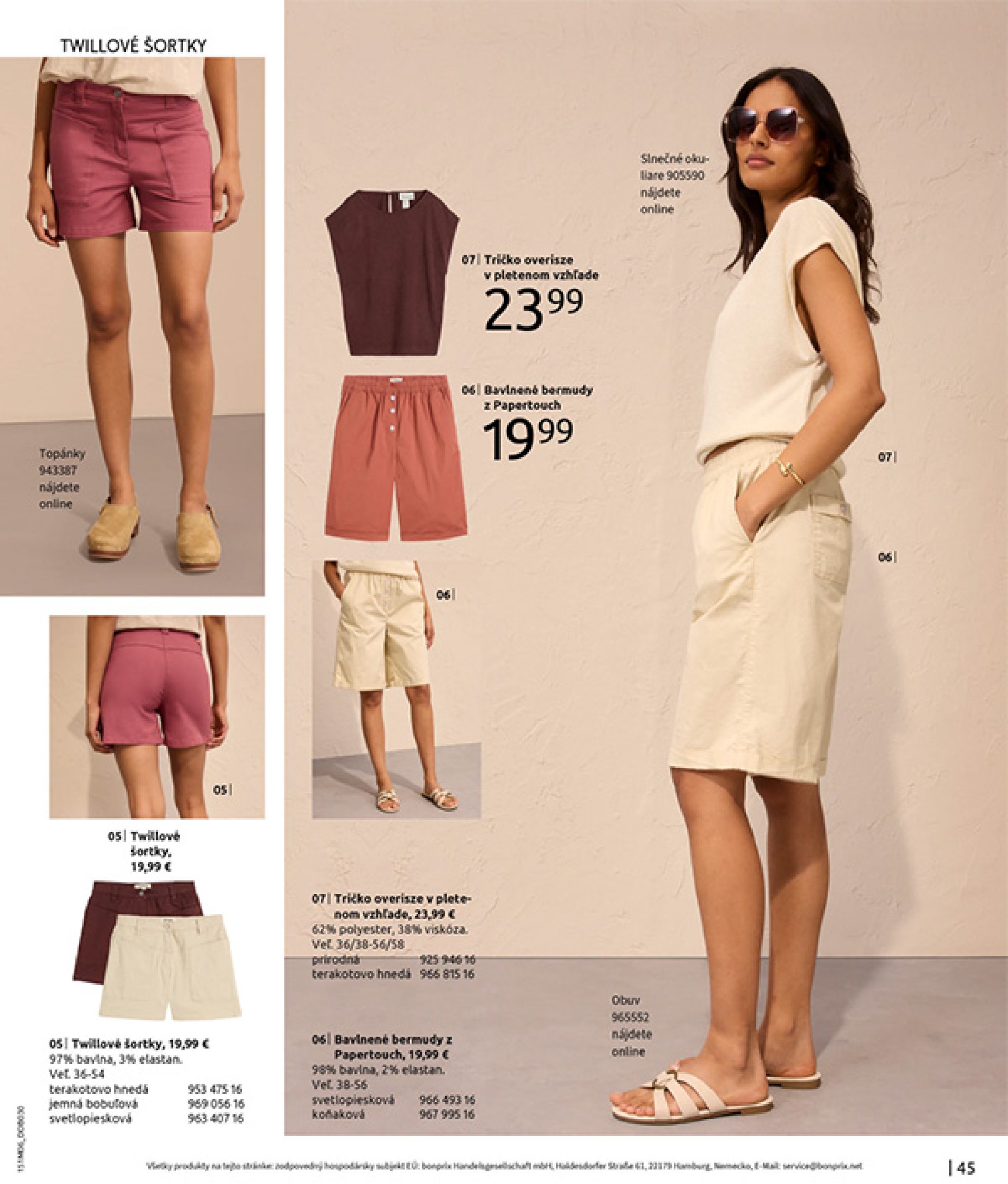 bonprix - Leták Bonprix - Letné odporúčanie platný od 16.07. do 25.08. - page: 47