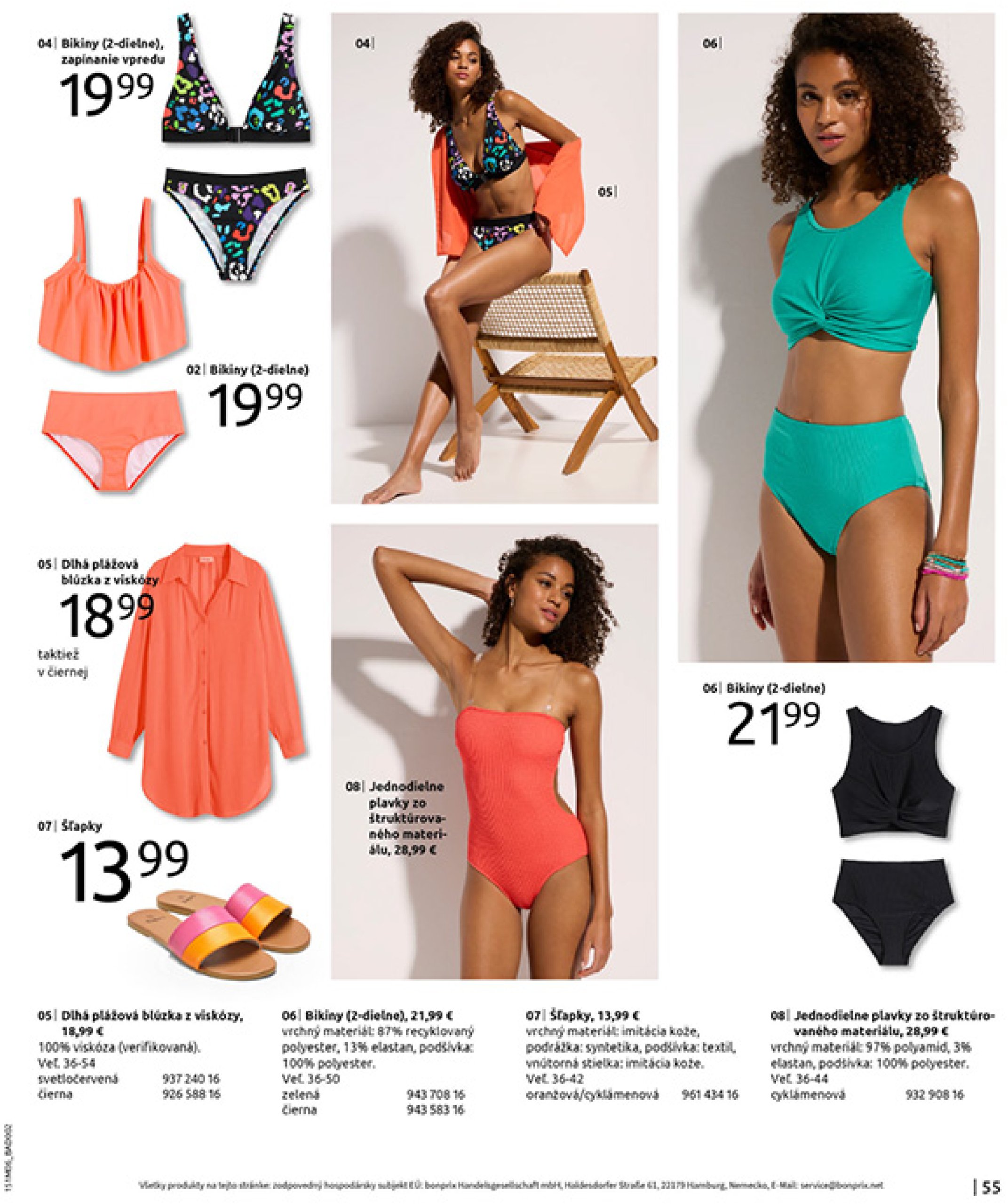 bonprix - Leták Bonprix - Letné odporúčanie platný od 16.07. do 25.08. - page: 57