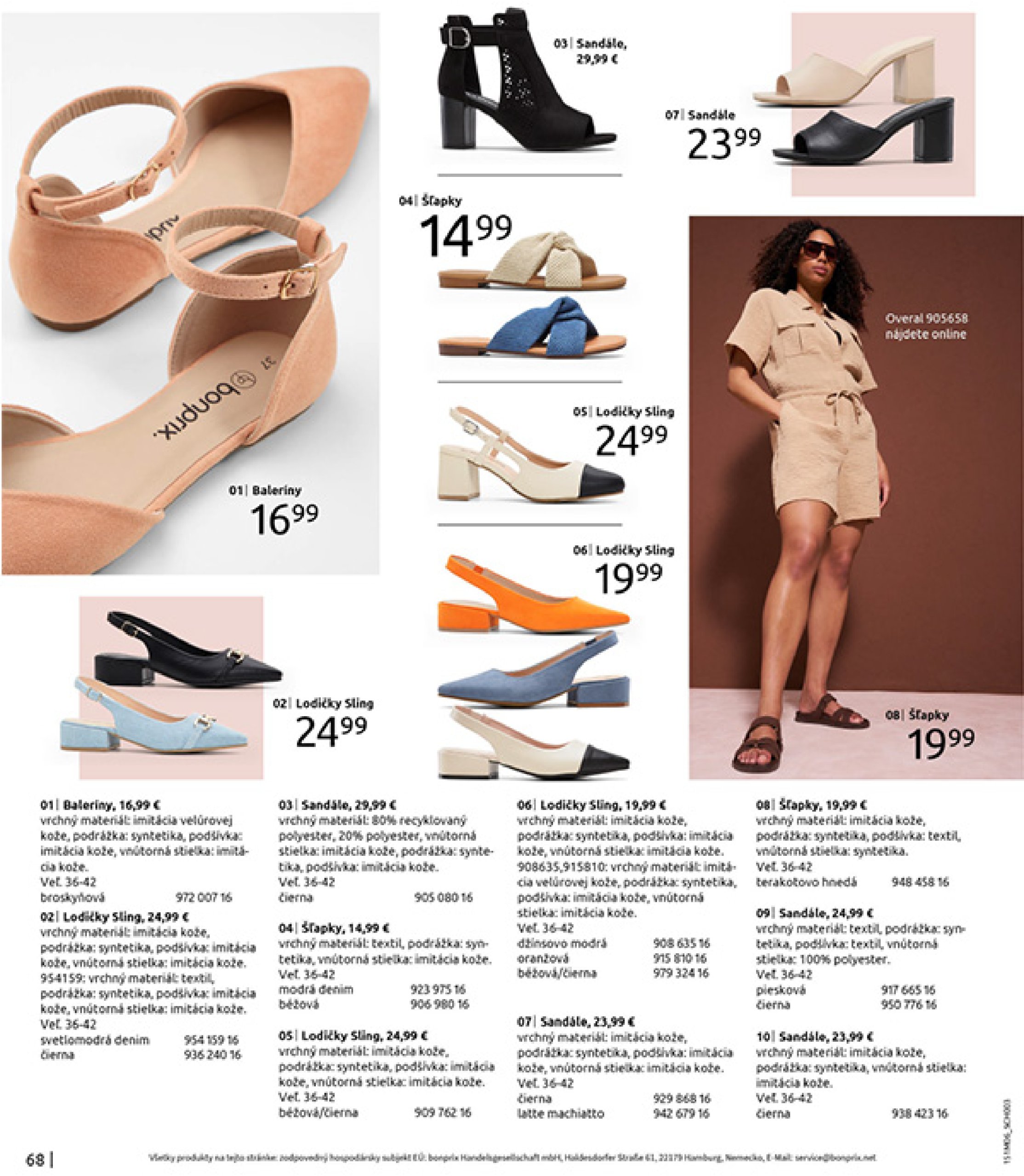 bonprix - Leták Bonprix - Letné odporúčanie platný od 16.07. do 25.08. - page: 70