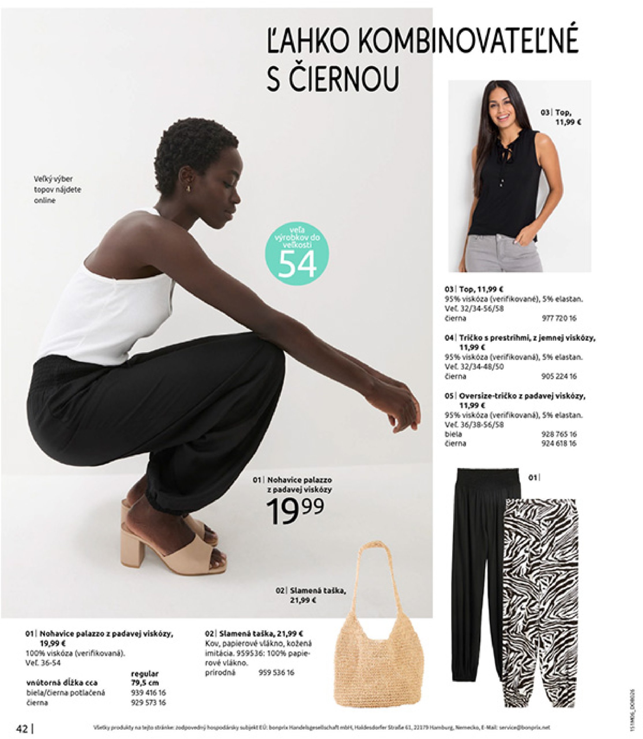 bonprix - Leták Bonprix - Letné odporúčanie platný od 16.07. do 25.08. - page: 44