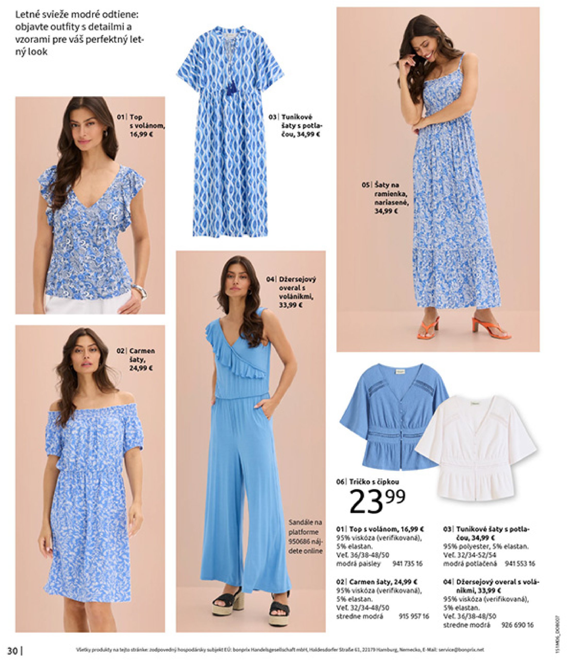 bonprix - Leták Bonprix - Letné odporúčanie platný od 16.07. do 25.08. - page: 32