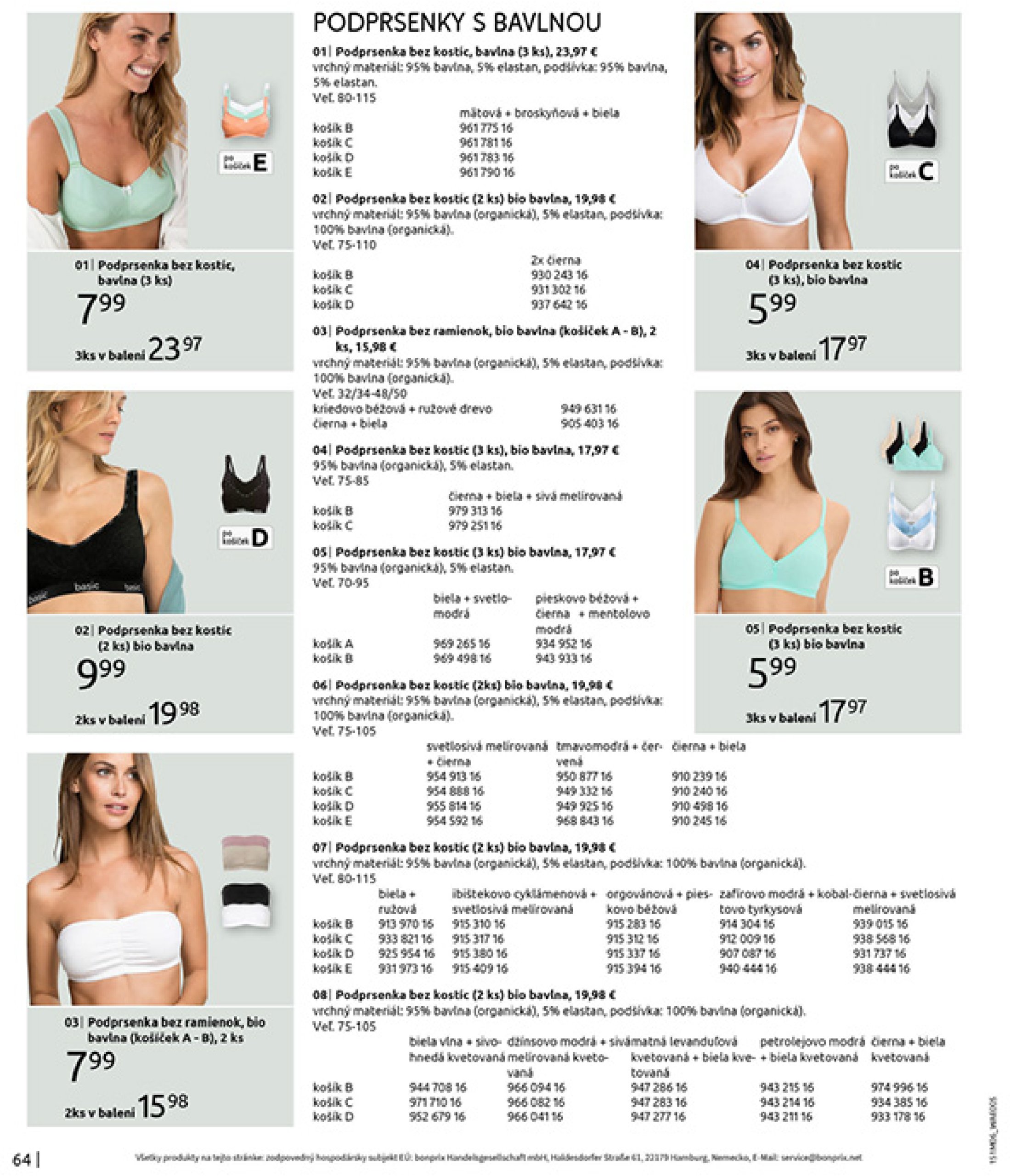 bonprix - Leták Bonprix - Letné odporúčanie platný od 16.07. do 25.08. - page: 66