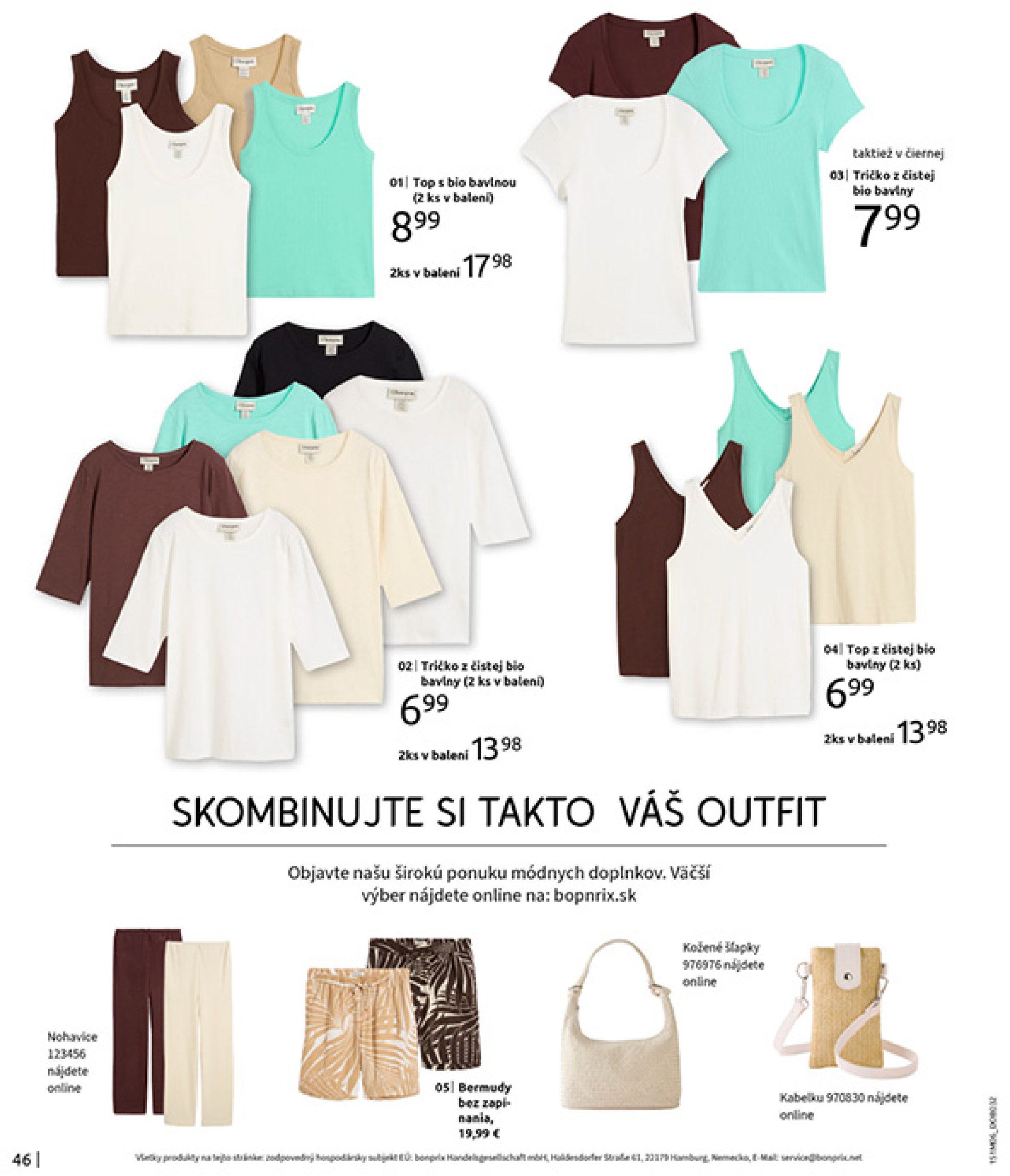 bonprix - Leták Bonprix - Letné odporúčanie platný od 16.07. do 25.08. - page: 48