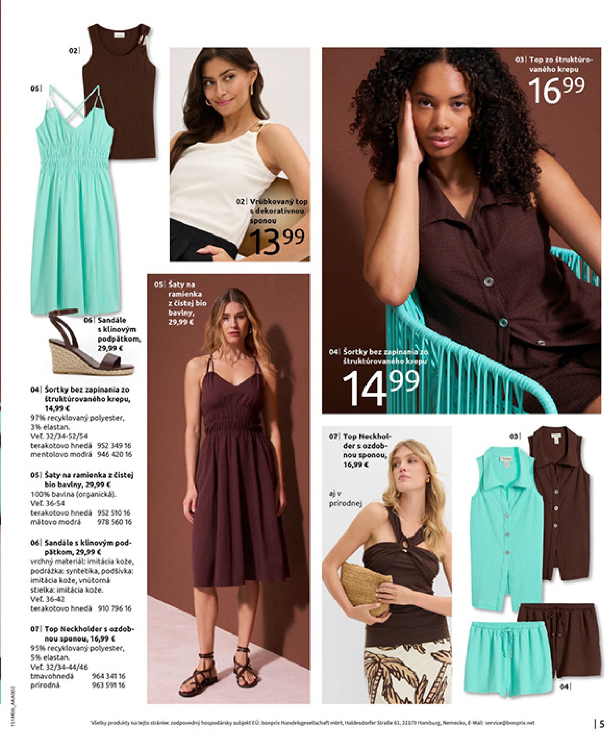 bonprix - Leták Bonprix - Letné odporúčanie platný od 16.07. do 25.08. - page: 7