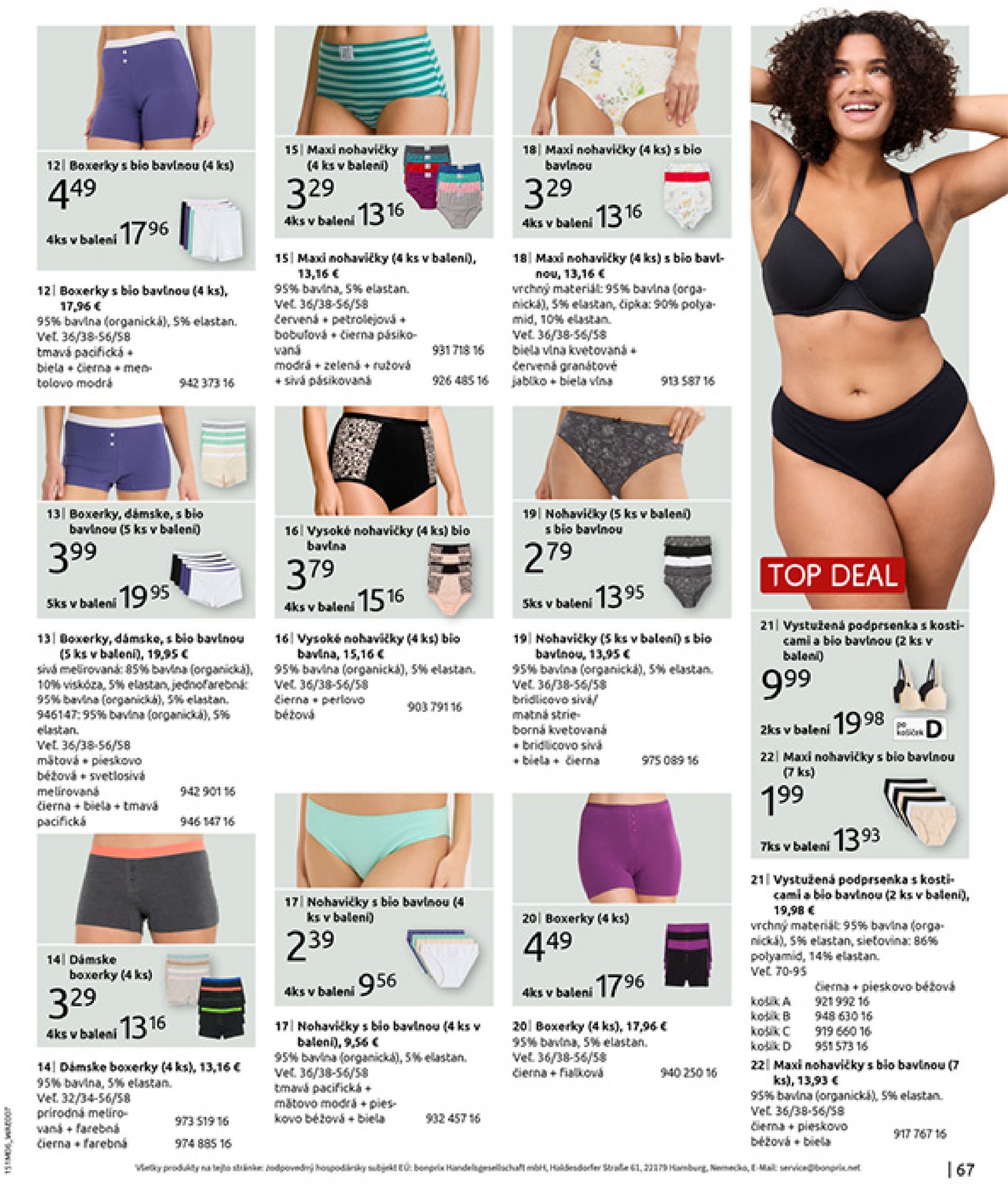 bonprix - Leták Bonprix - Letné odporúčanie platný od 16.07. do 25.08. - page: 69