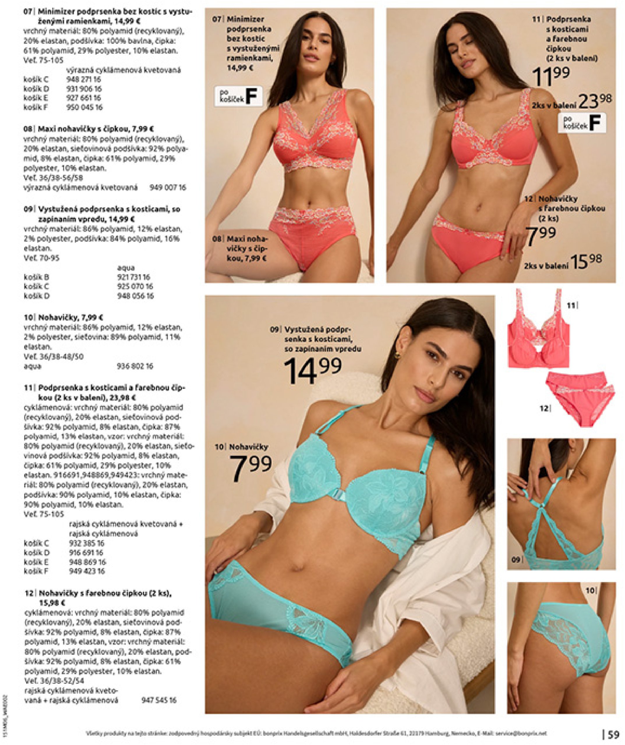 bonprix - Leták Bonprix - Letné odporúčanie platný od 16.07. do 25.08. - page: 61