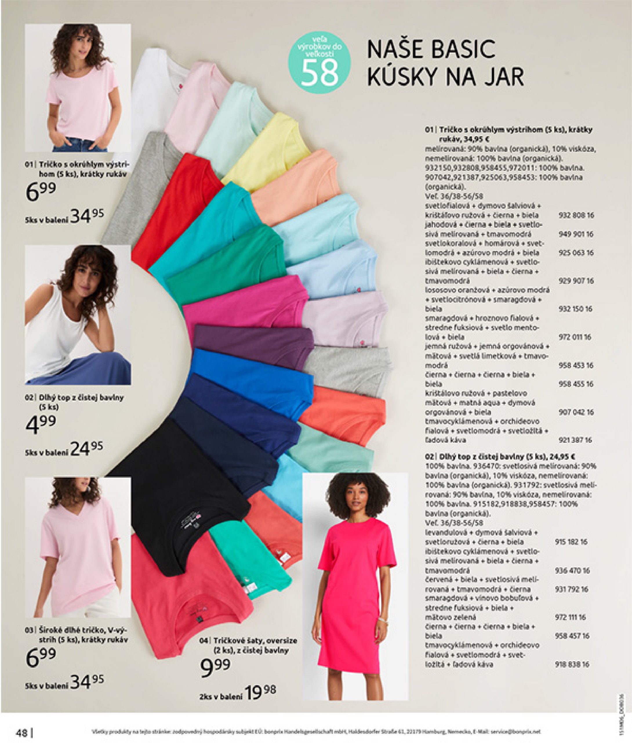 bonprix - Leták Bonprix - Letné odporúčanie platný od 16.07. do 25.08. - page: 50