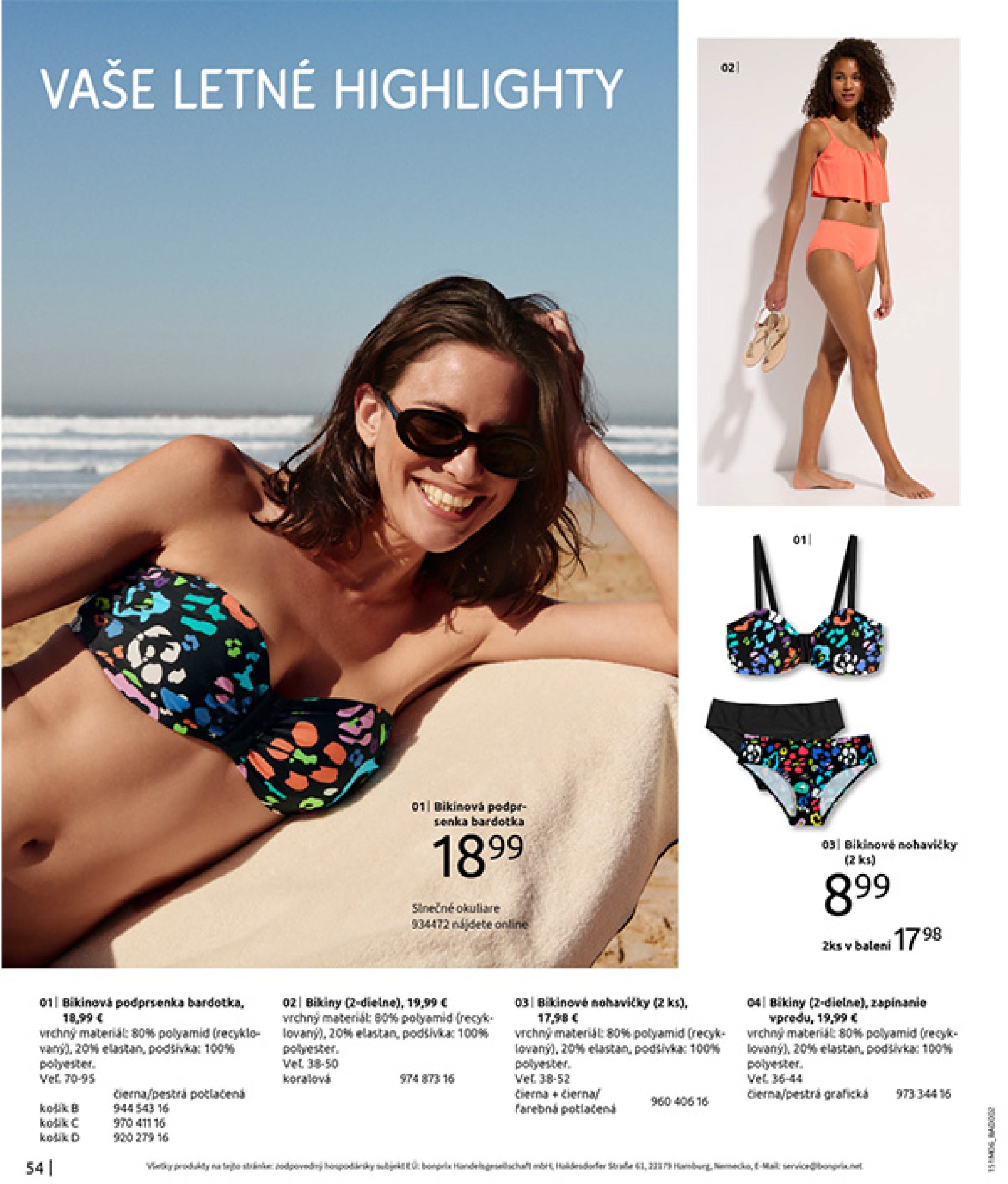 bonprix - Leták Bonprix - Letné odporúčanie platný od 16.07. do 25.08. - page: 56