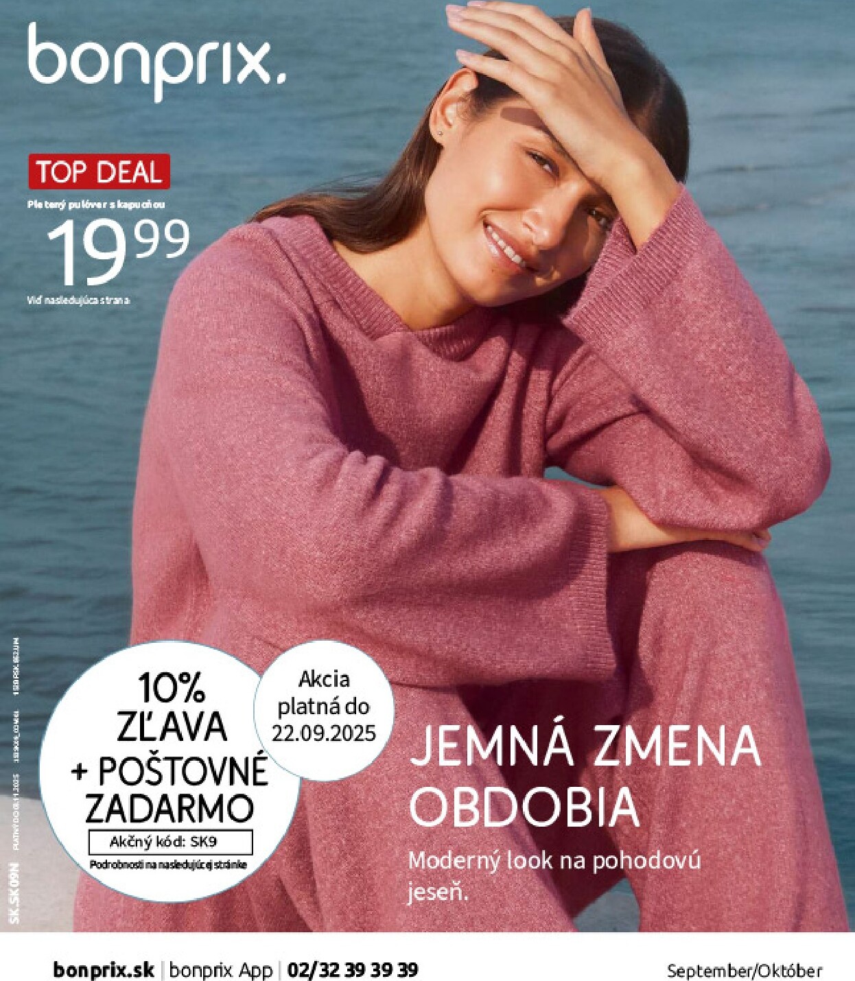 bonprix - Leták Bonprix - Jemná zmena obdobia platný od 23.09. do 03.11.