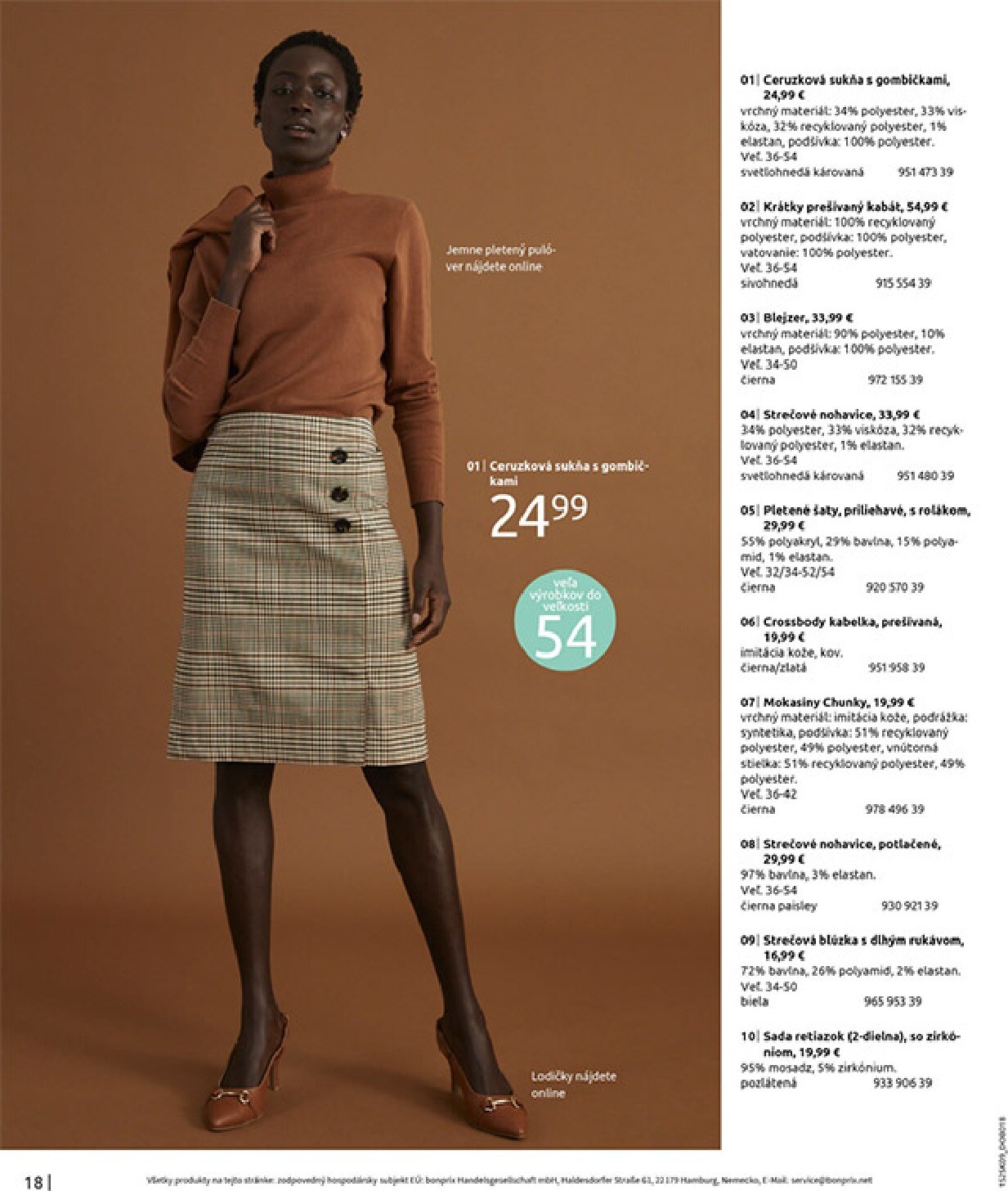 bonprix - Leták Bonprix - Jemná zmena obdobia platný od 23.09. do 03.11. - page: 20