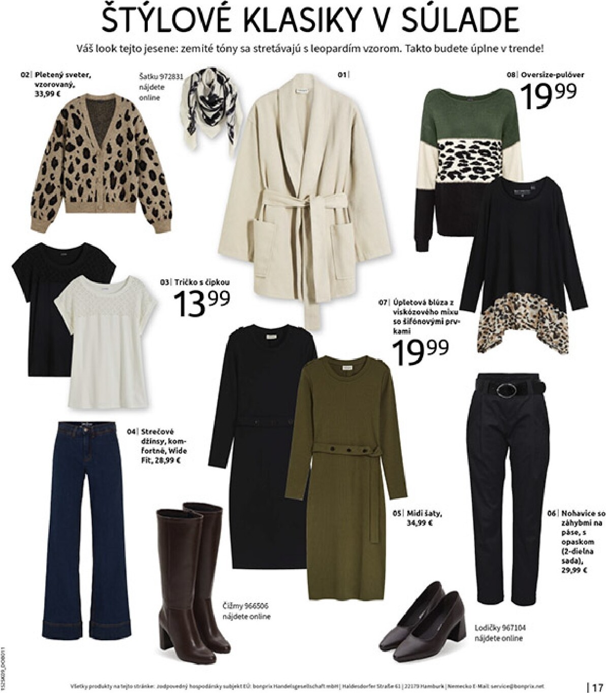 bonprix - Leták Bonprix - Jemná zmena obdobia platný od 23.09. do 03.11. - page: 19