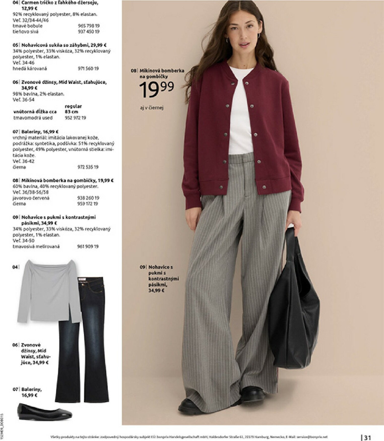 bonprix - Leták Bonprix - Mestská ležérnosť platný od 23.10. do 18.11. - page: 33