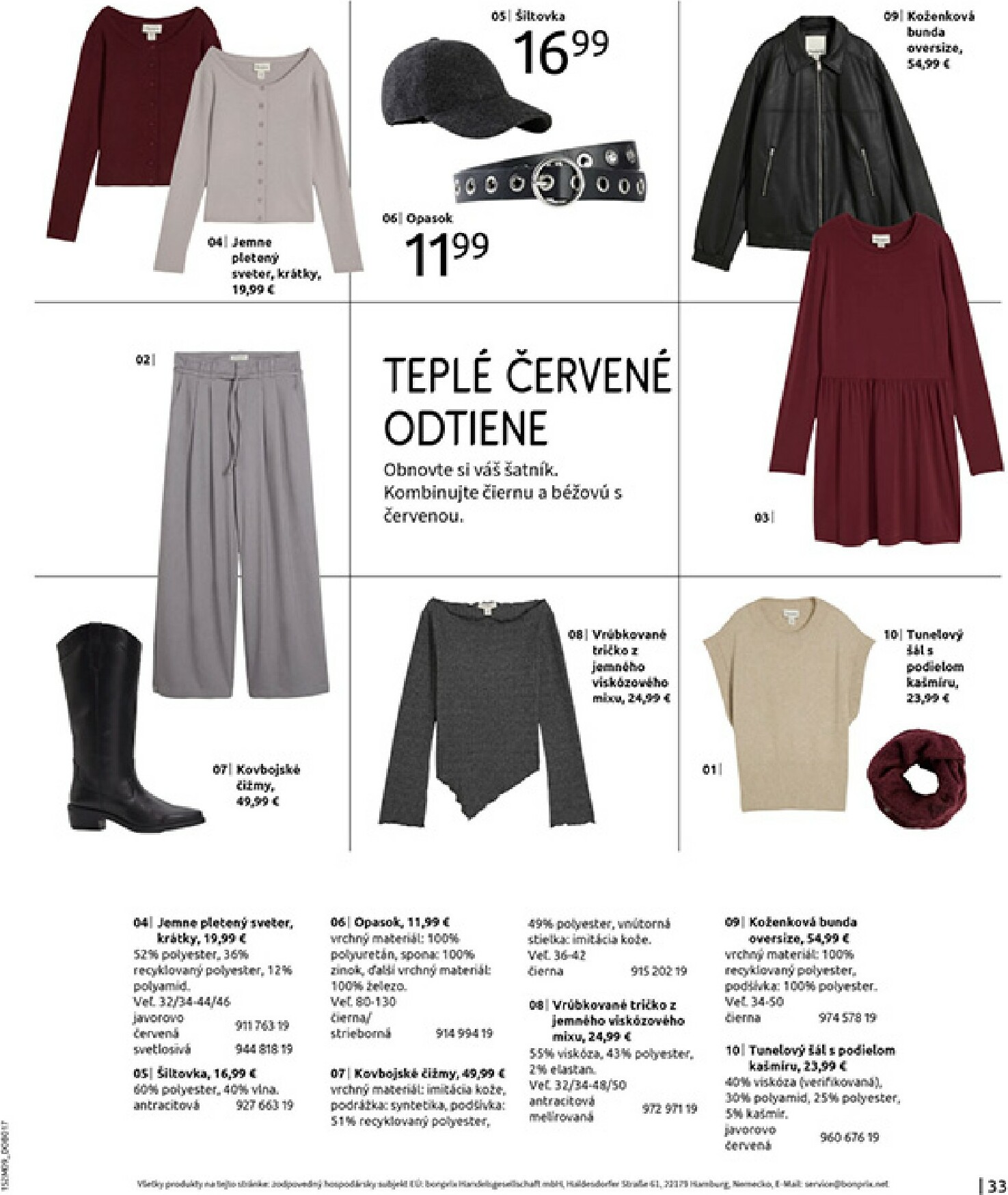 bonprix - Leták Bonprix - Mestská ležérnosť platný od 23.10. do 18.11. - page: 35