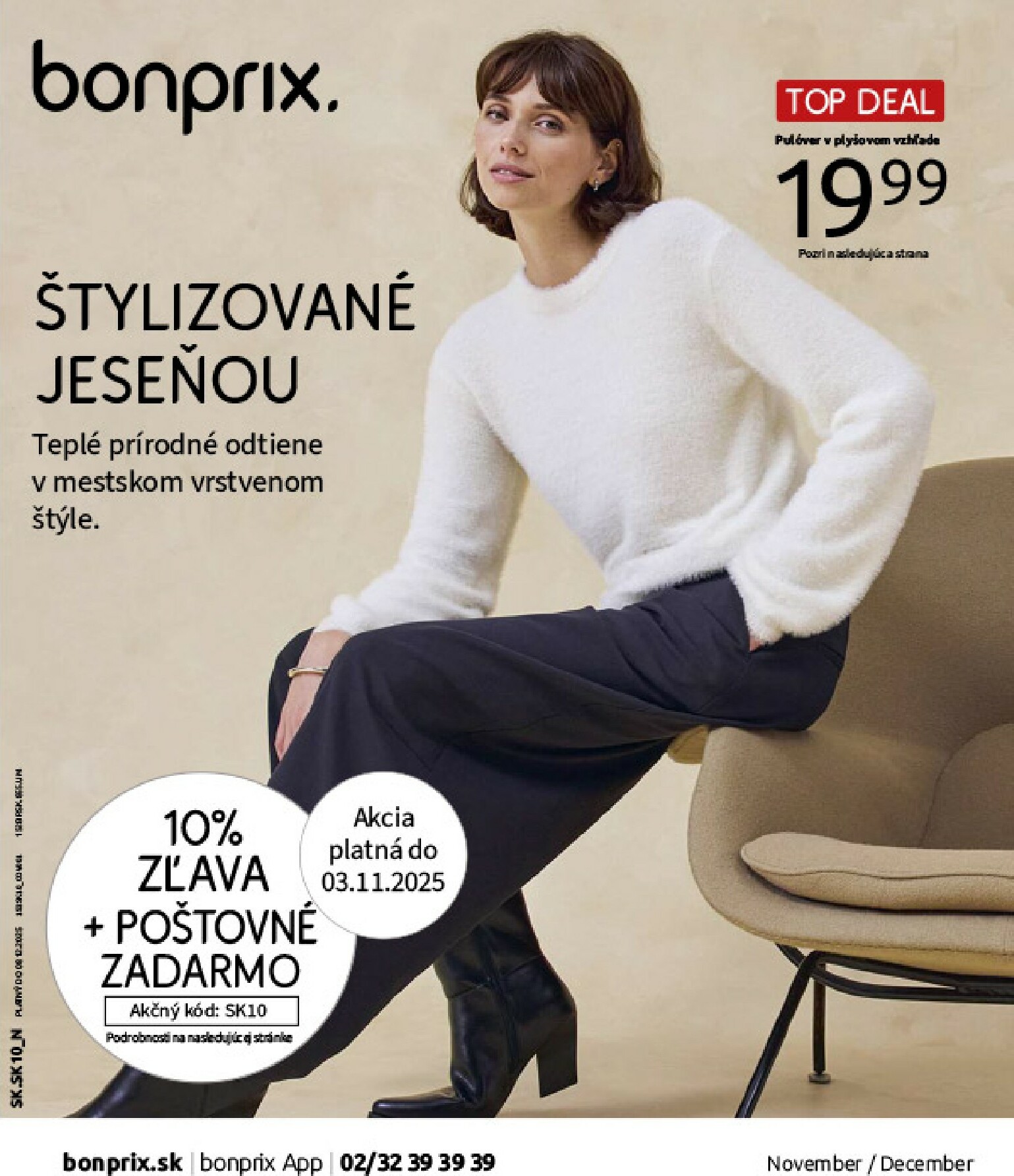 bonprix - Leták Bonprix platný od 05.11. do 08.12.