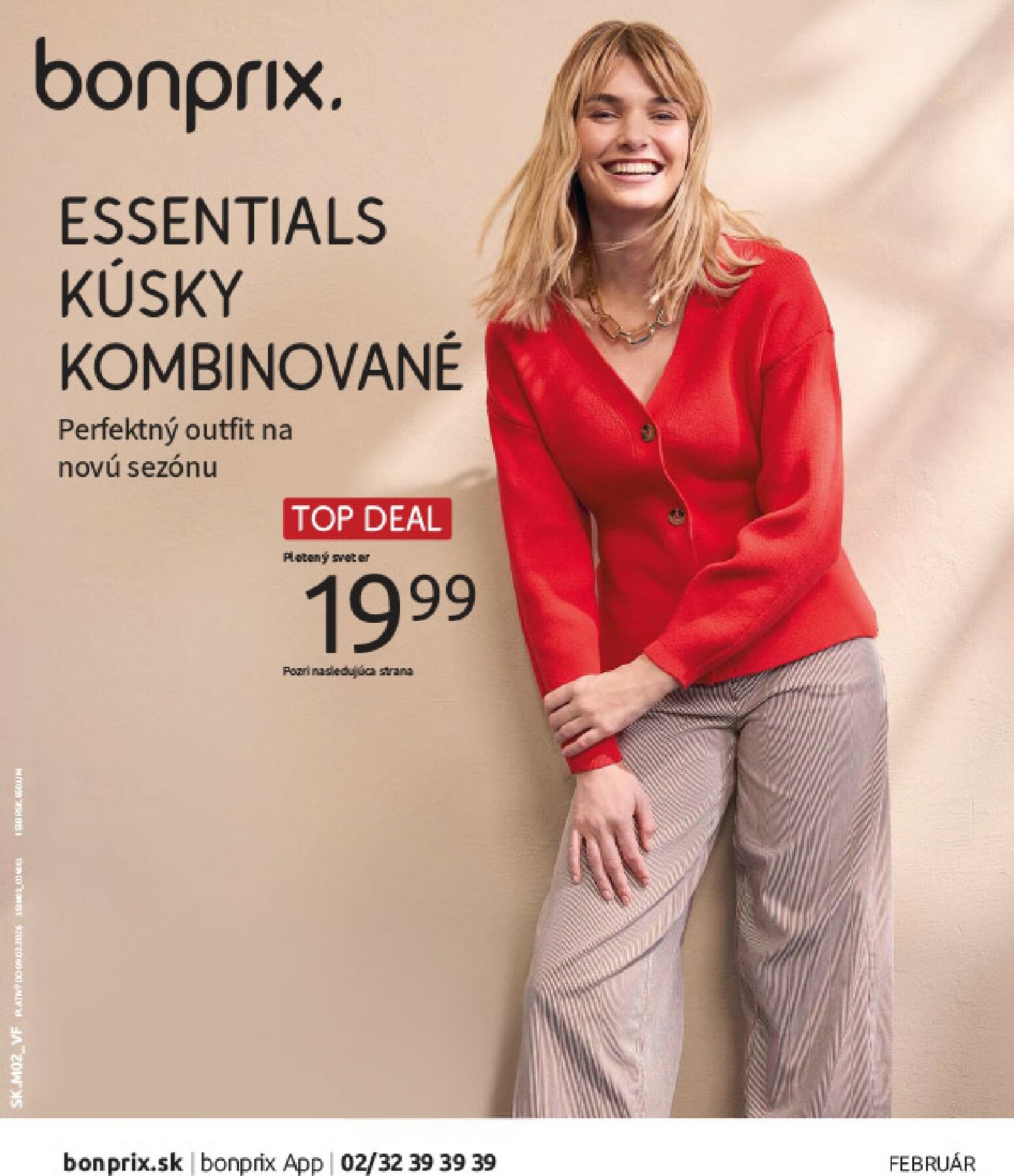 bonprix - Leták Bonprix - Essentials kúsky platný od 19.02.2026 do 09.03.2026 - page: 1