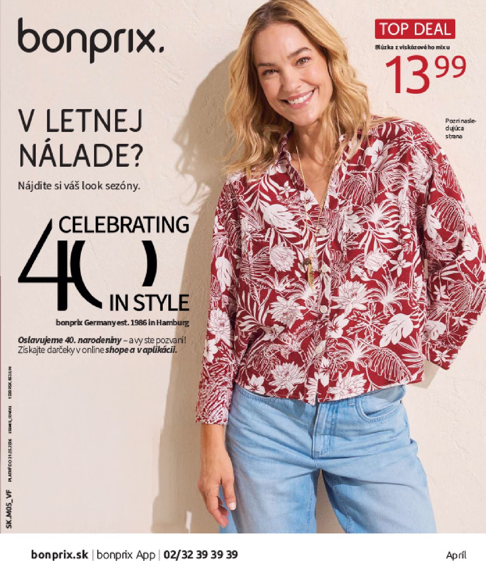 bonprix - Aktuálny leták Bonprix - V letnej nálade? od pondelka, 04.05.2026 do nedele, 31.05.2026