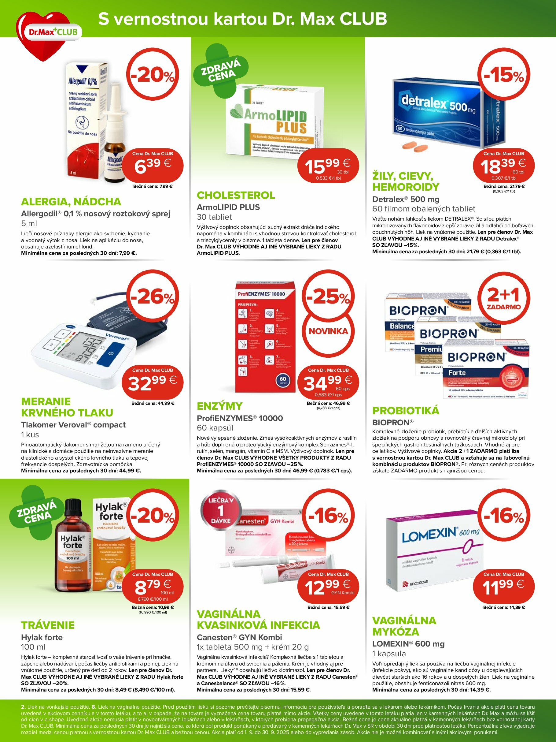 dr-max - Leták Dr. Max platný od 01.09. do 30.09. - page: 4