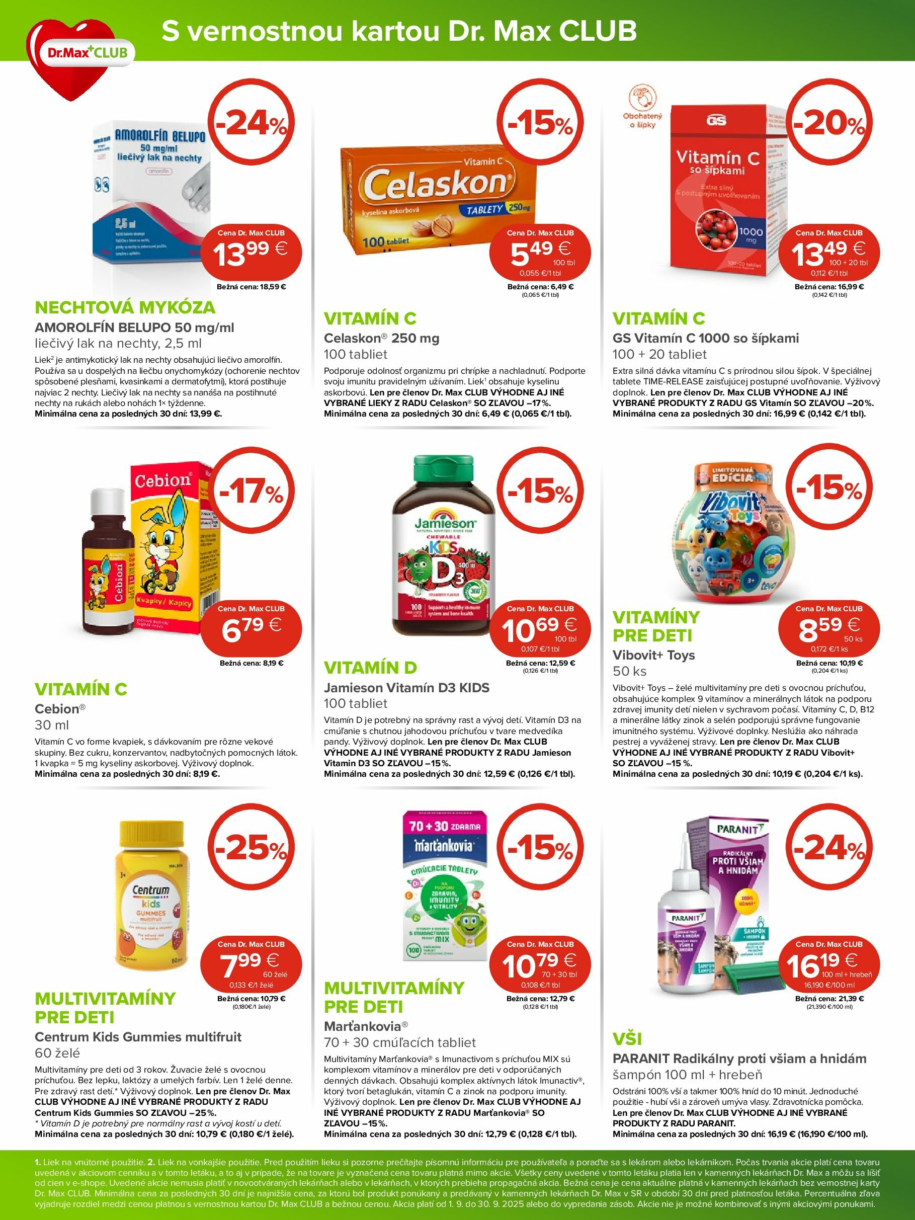 dr-max - Leták Dr. Max platný od 01.09. do 30.09. - page: 5