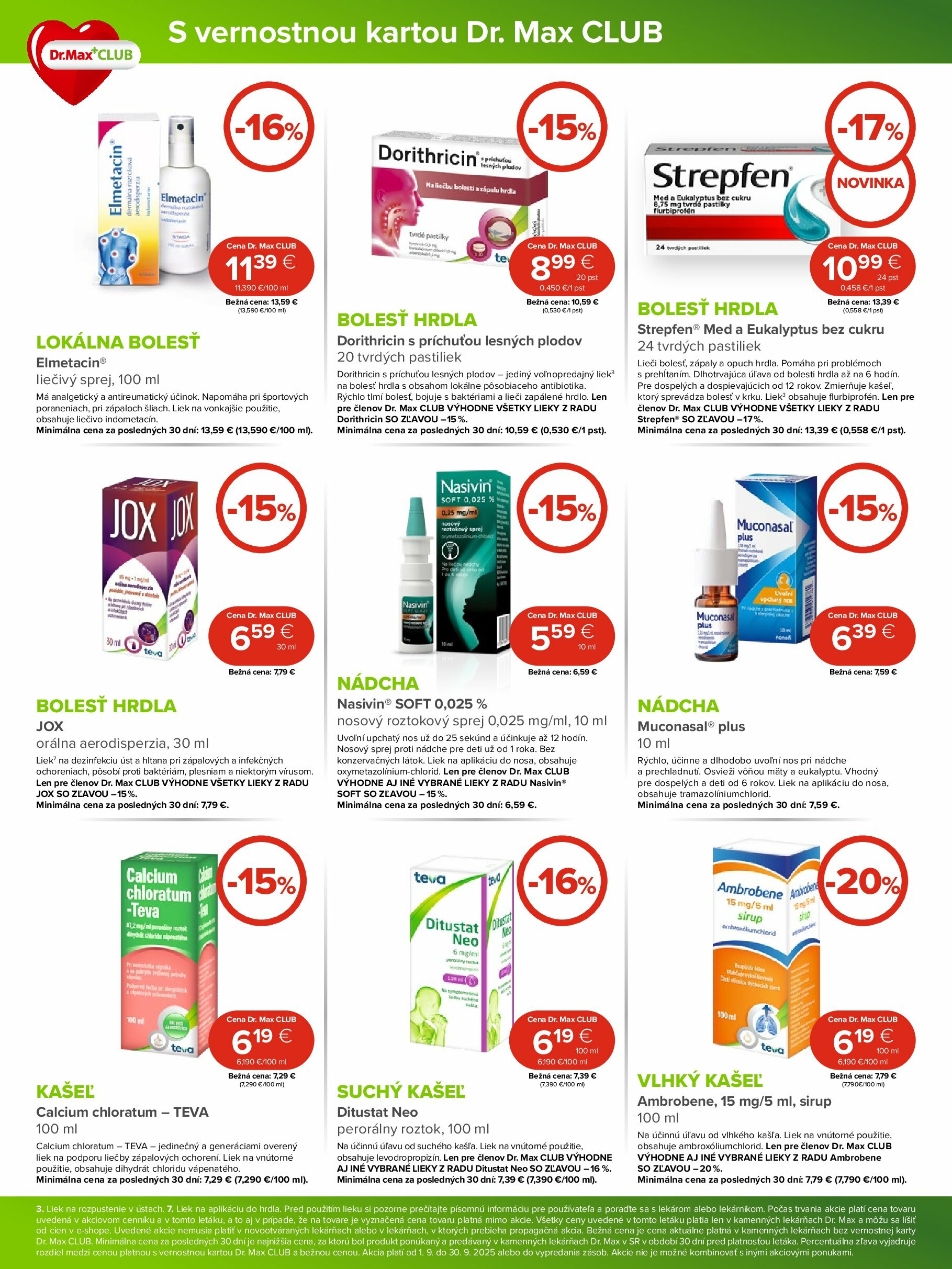 dr-max - Leták Dr. Max platný od 01.09. do 30.09. - page: 3