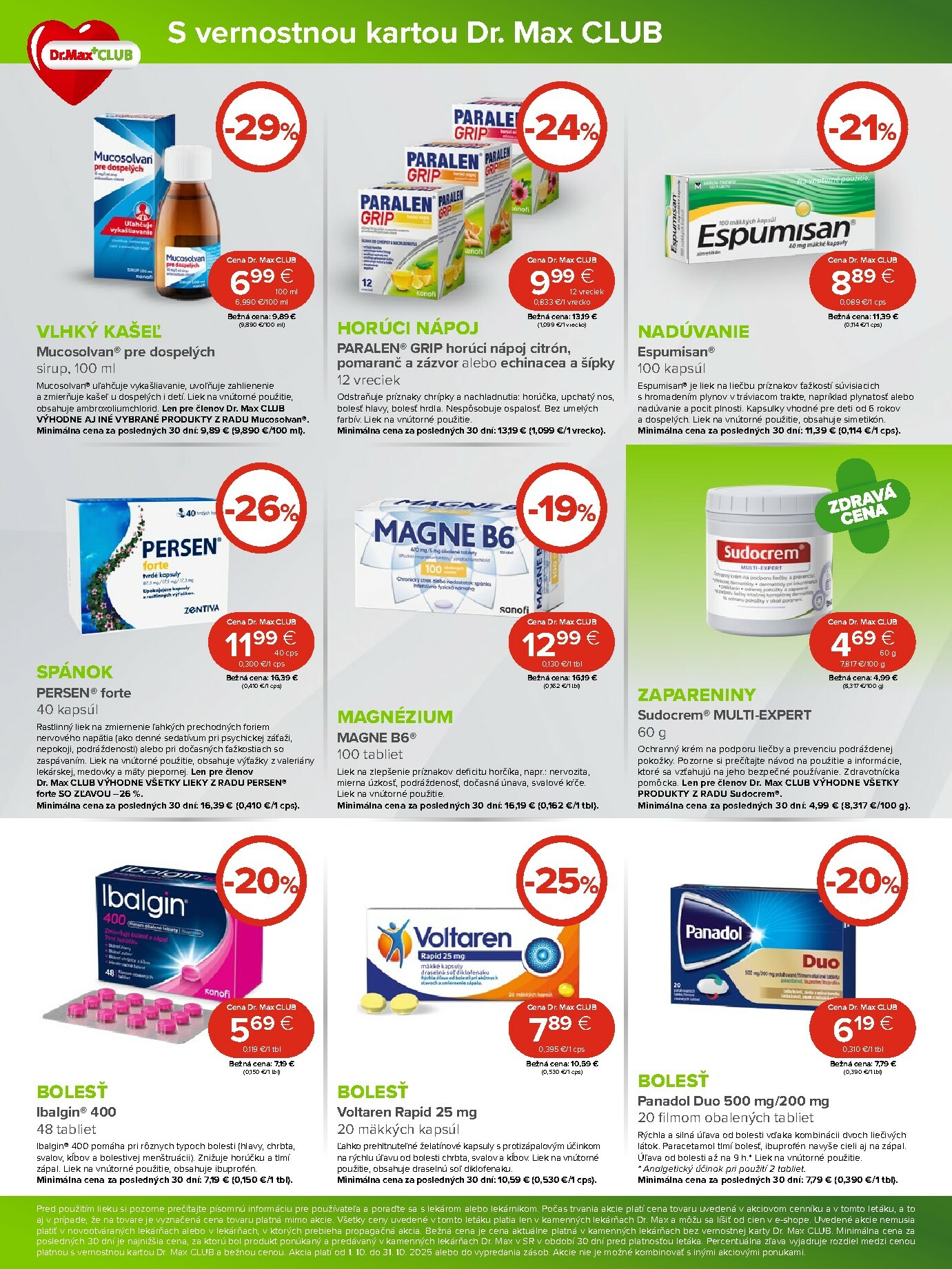 dr-max - Leták Dr. Max platný od 01.10. do 31.10. - page: 3