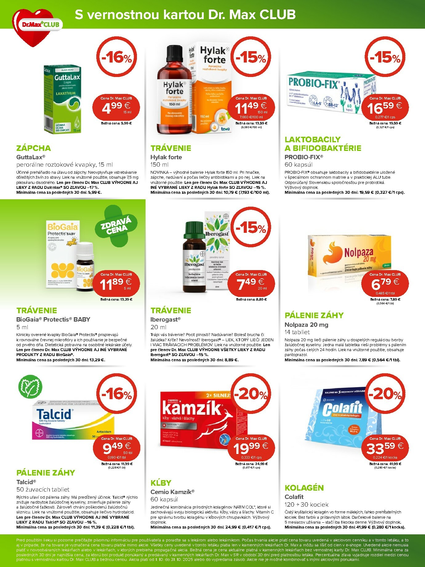 dr-max - Leták Dr. Max platný od 01.10. do 31.10. - page: 7