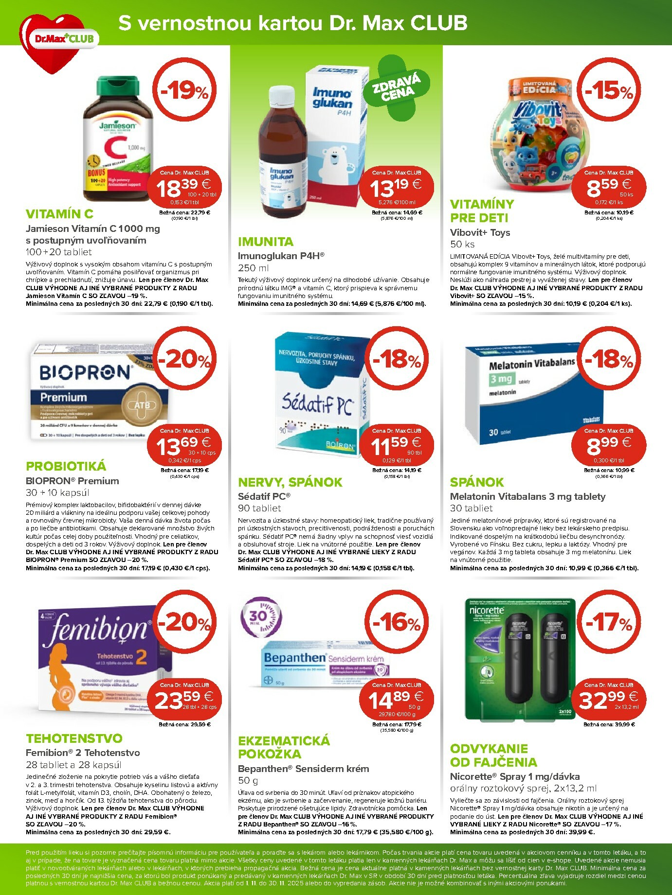 dr-max - Leták Dr. Max platný od 01.11. do 30.11. - page: 8