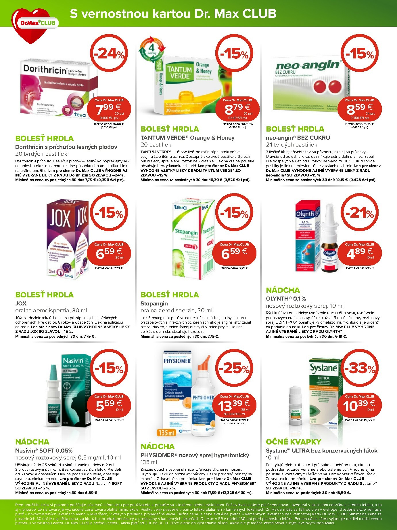 dr-max - Leták Dr. Max platný od 01.11. do 30.11. - page: 5