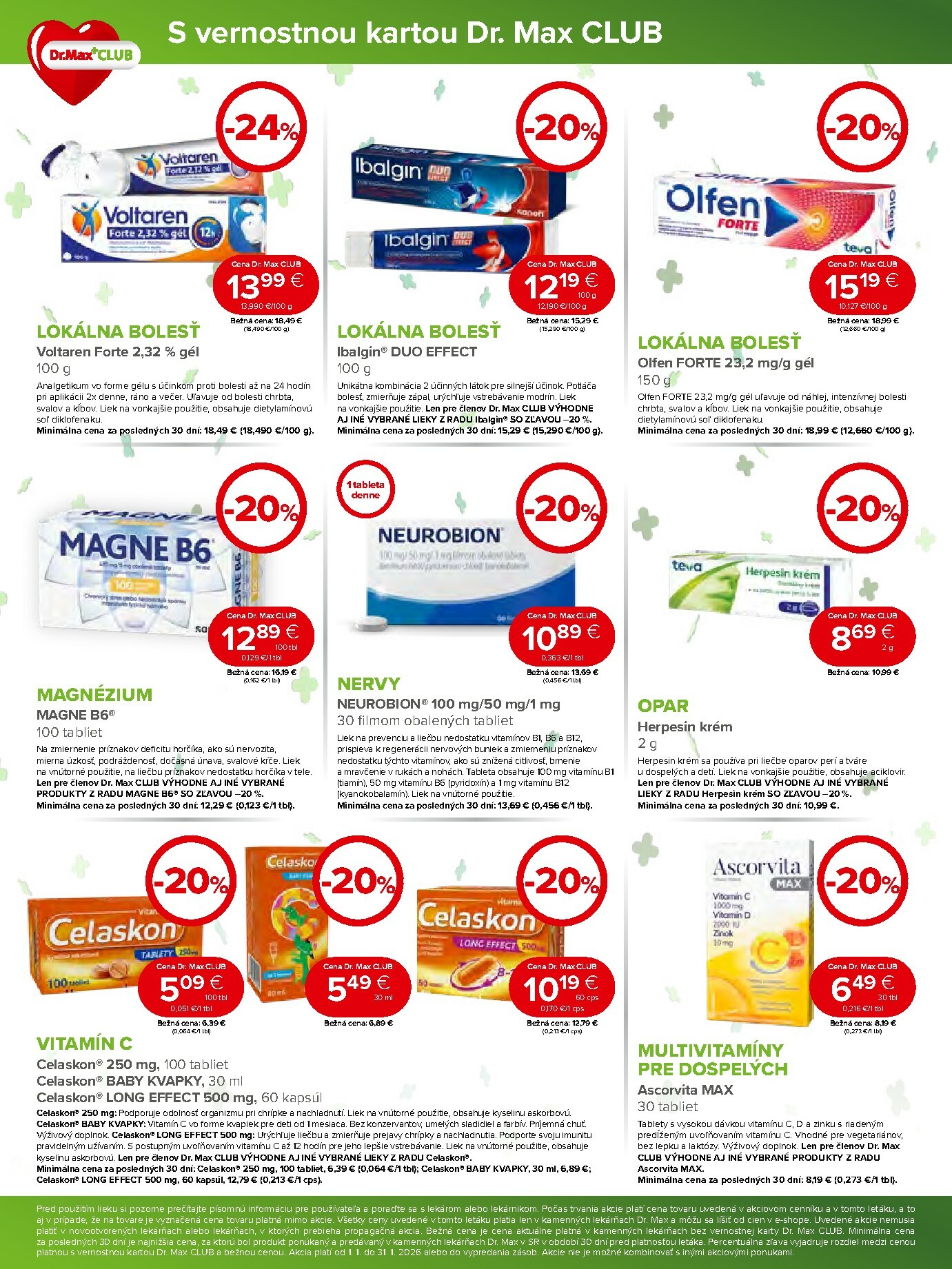 dr-max - Leták Dr. Max platný od 02.01. do 31.01. - page: 5