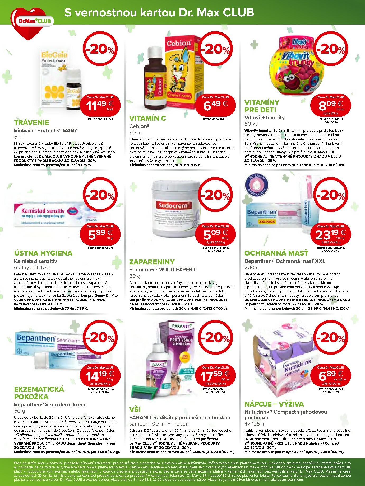 dr-max - Leták Dr. Max platný od 02.01. do 31.01. - page: 7