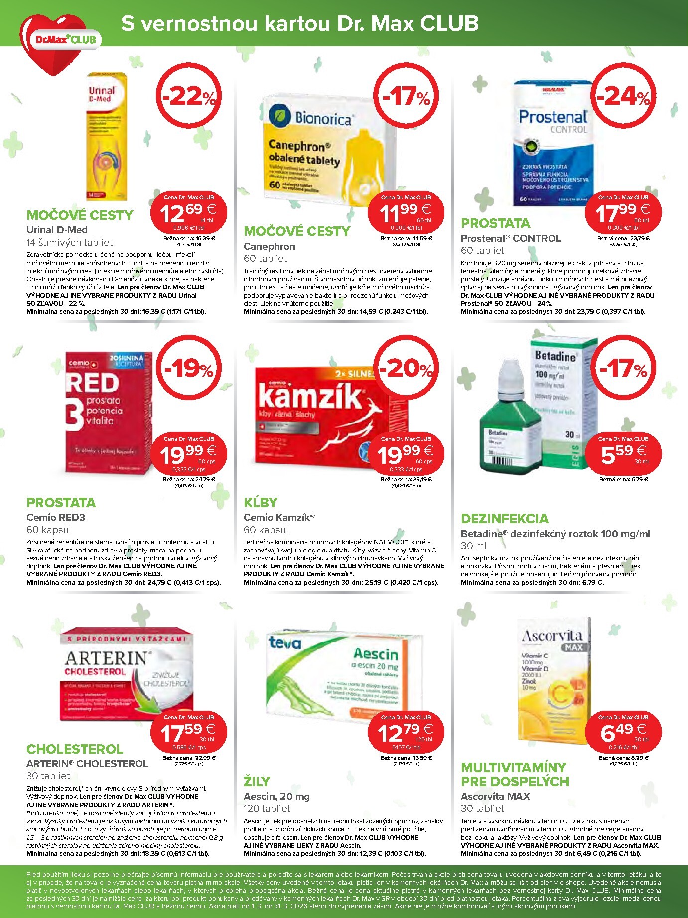 dr-max - Leták Dr. Max platný od 01.03.2026 do 31.03.2026 - page: 6