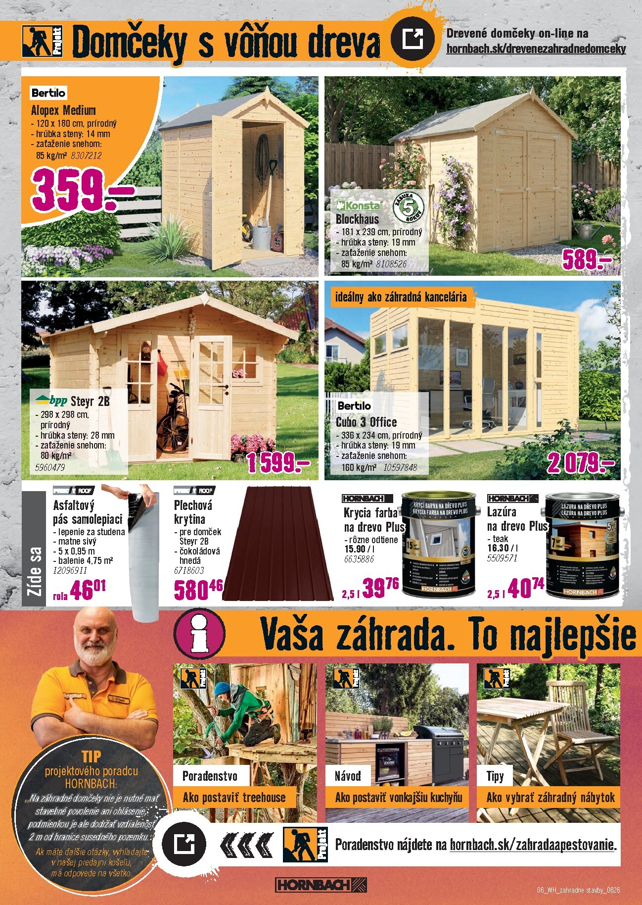 hornbach - Aktuálny HORNBACH - Zahradné stavebniny leták od stredy, 27.05.2026 do stredy, 10.06.2026 - page: 6