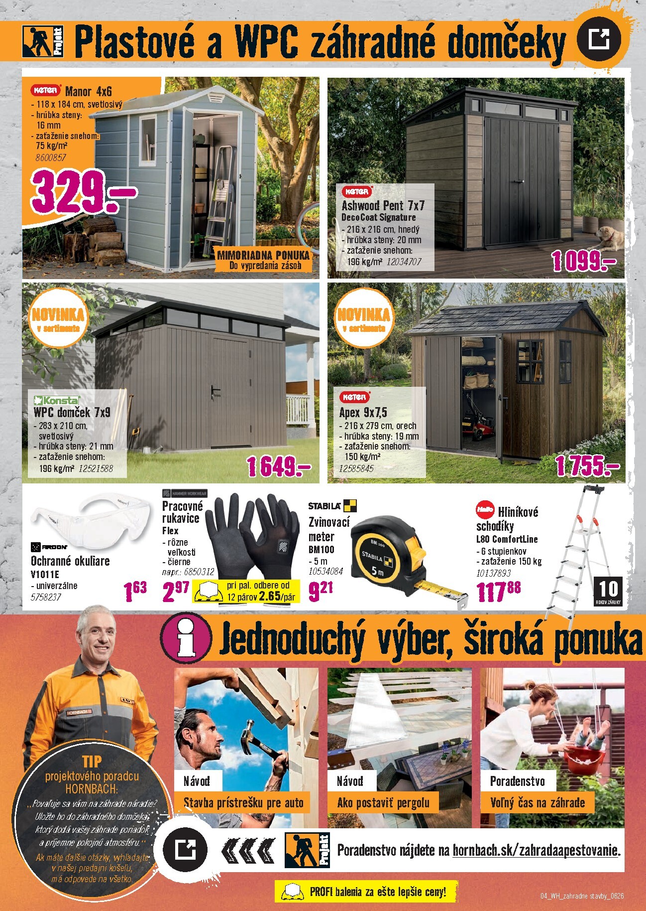 hornbach - Aktuálny HORNBACH - Zahradné stavebniny leták od stredy, 27.05.2026 do stredy, 10.06.2026 - page: 4