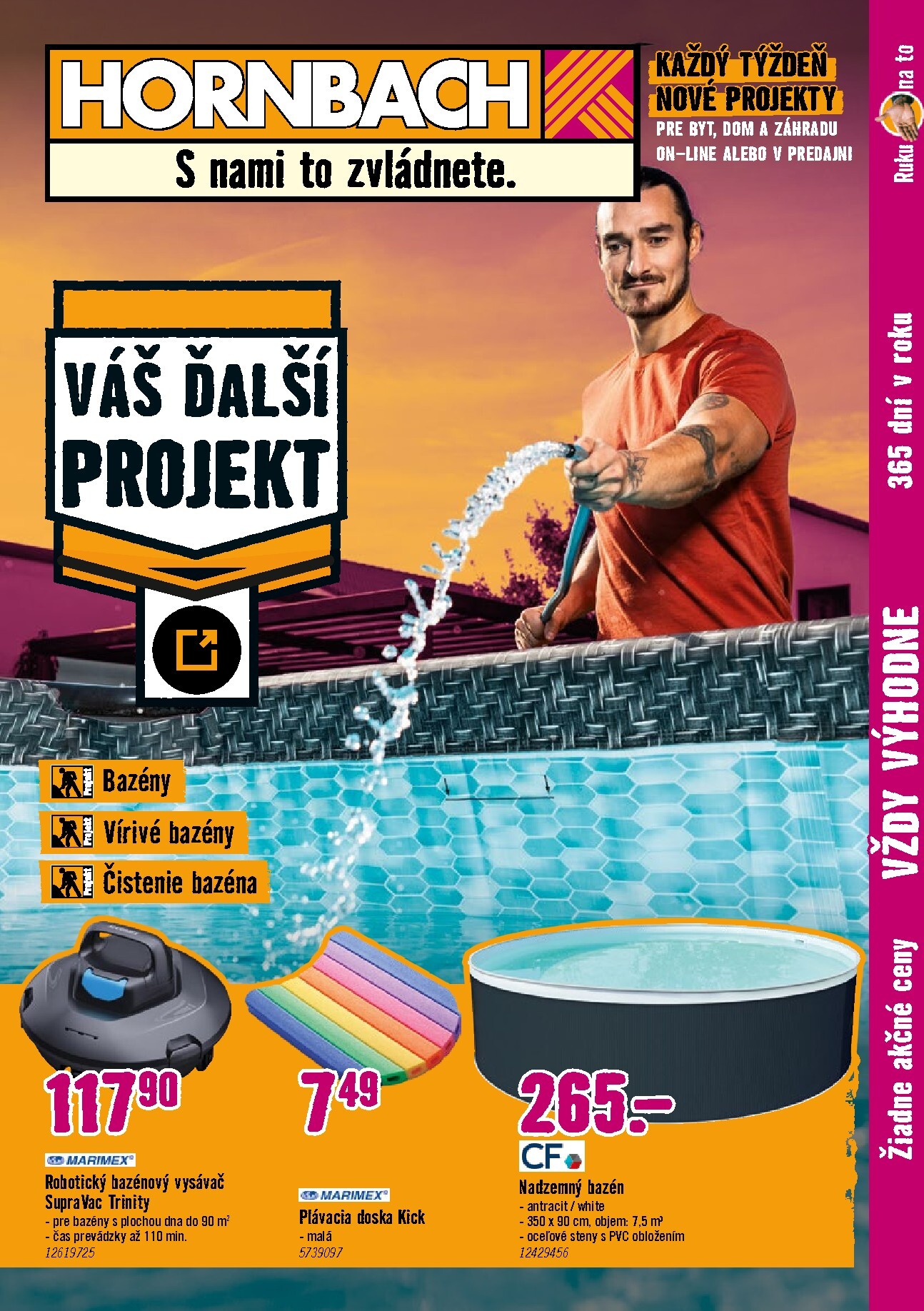 hornbach - Aktuálny HORNBACH - Bazény leták od stredy, 03.06.2026 do stredy, 17.06.2026 - page: 1
